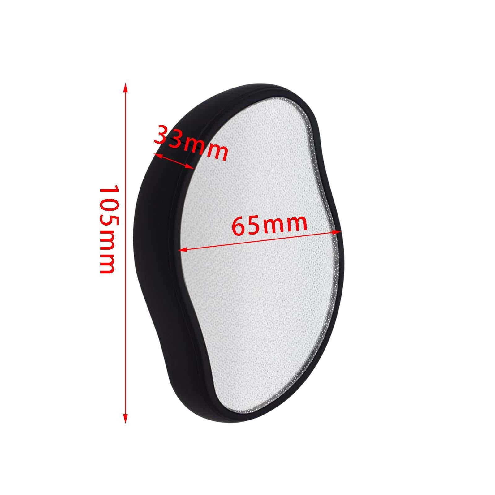 Foot File Callus Remover Foot Scraper for Home Travel Use Black
