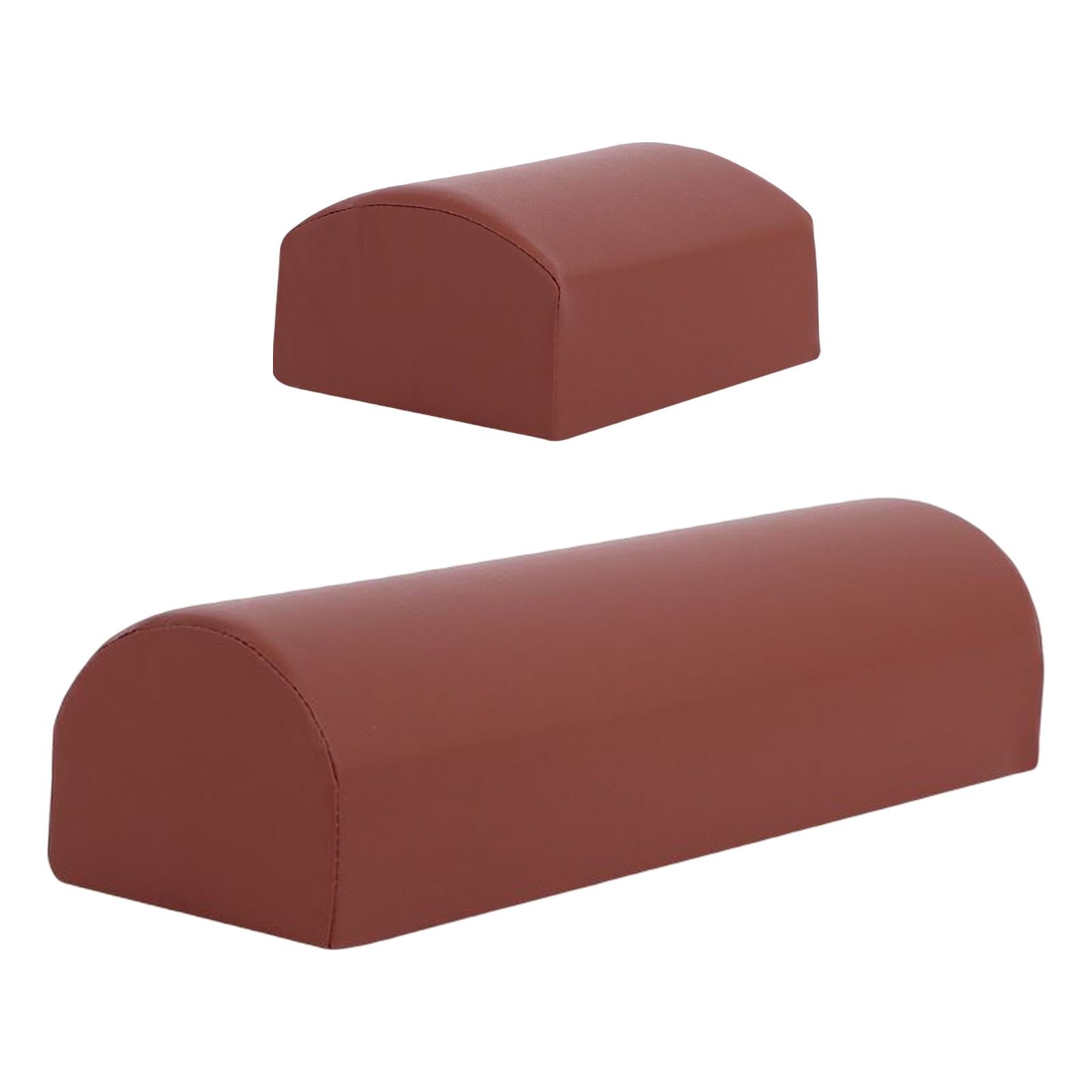 Comfort Bolster Pillow Half Moon Pillow Relieve Pain for Lumbar Knees Neck Small