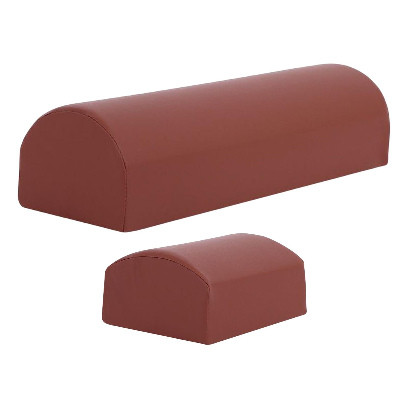 Comfort Bolster Pillow Half Moon Pillow Relieve Pain for Lumbar Knees Neck Small