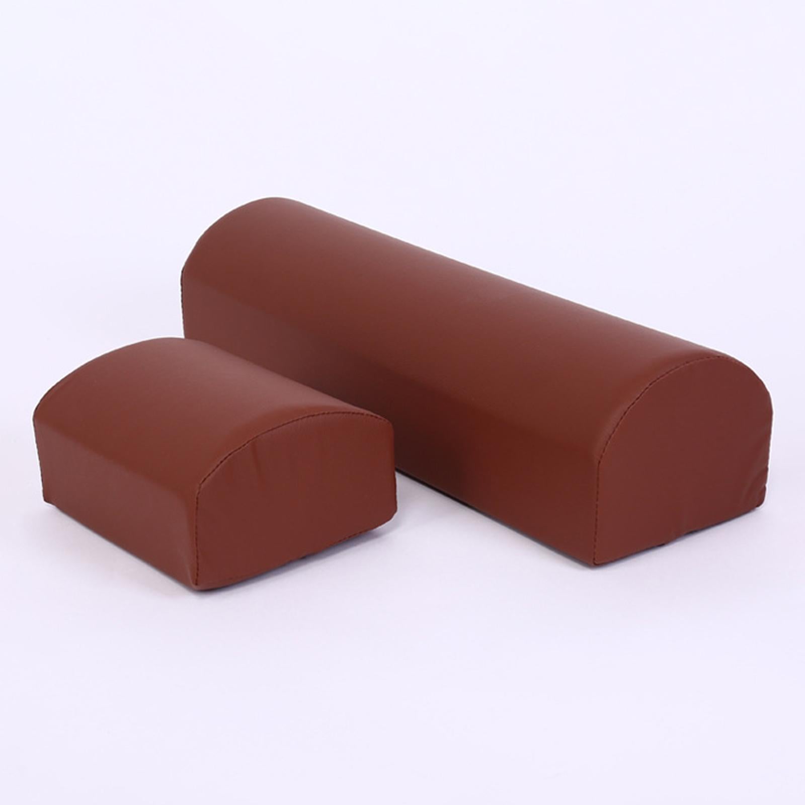 Comfort Bolster Pillow Half Moon Pillow Relieve Pain for Lumbar Knees Neck Small