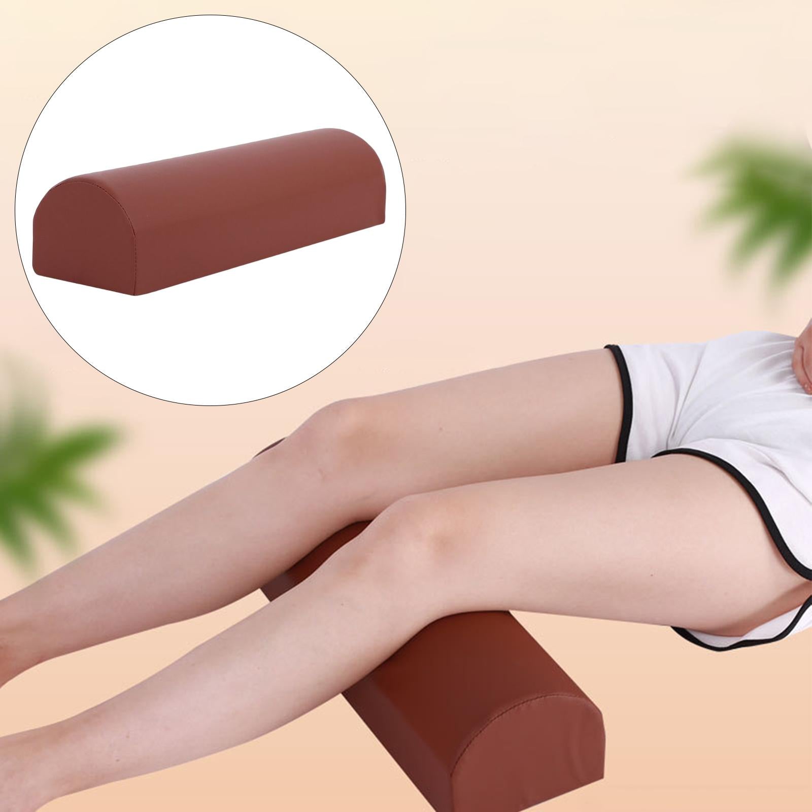 Comfort Bolster Pillow Half Moon Pillow Relieve Pain for Lumbar Knees Neck Large