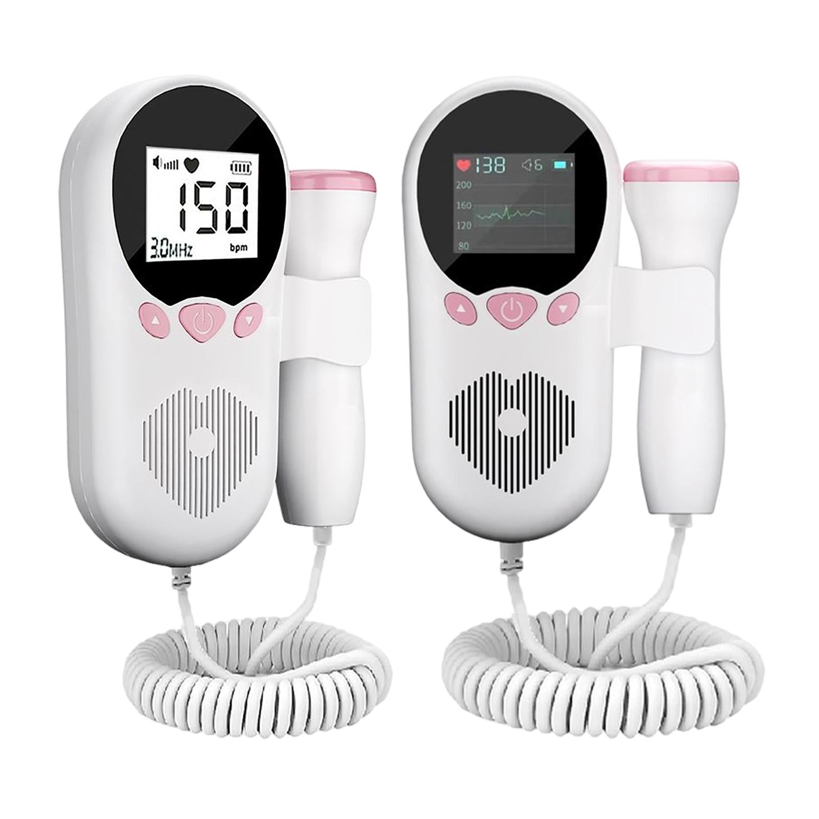 Baby Fetal Heartbeat Monitor Detector for Pregnant Digital Display