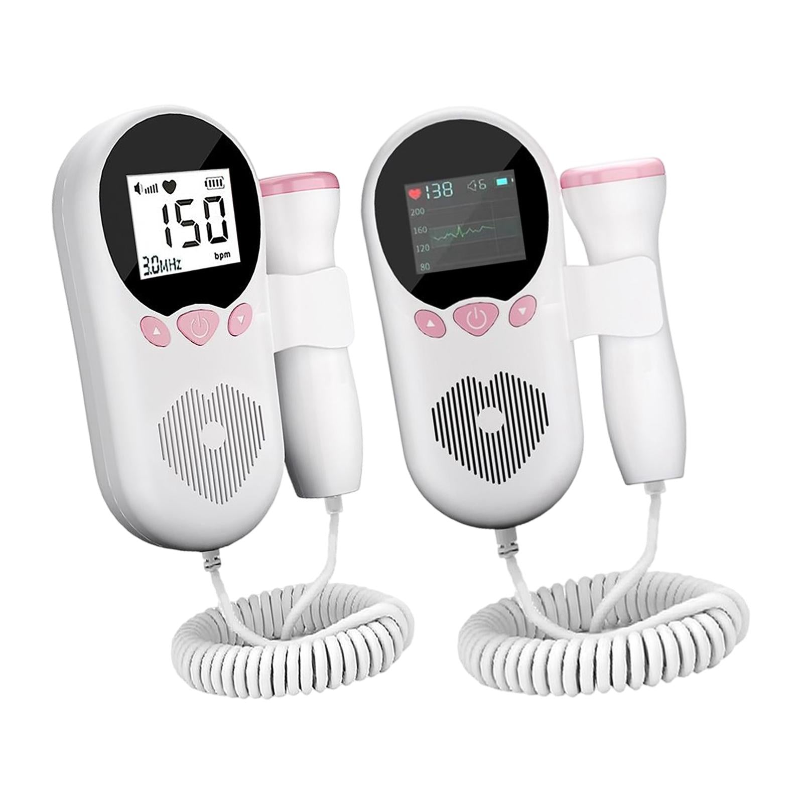 Baby Fetal Heartbeat Monitor Detector for Pregnant Digital Display