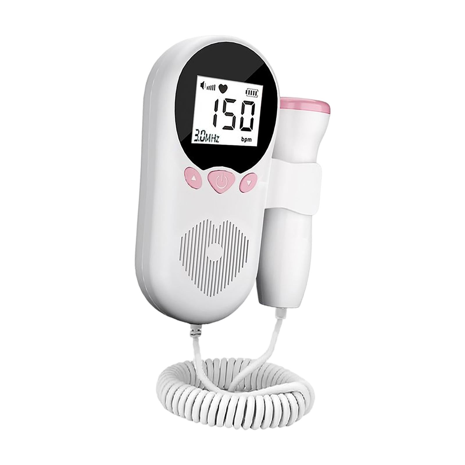 Baby Fetal Heartbeat Monitor Detector for Pregnant Digital Display