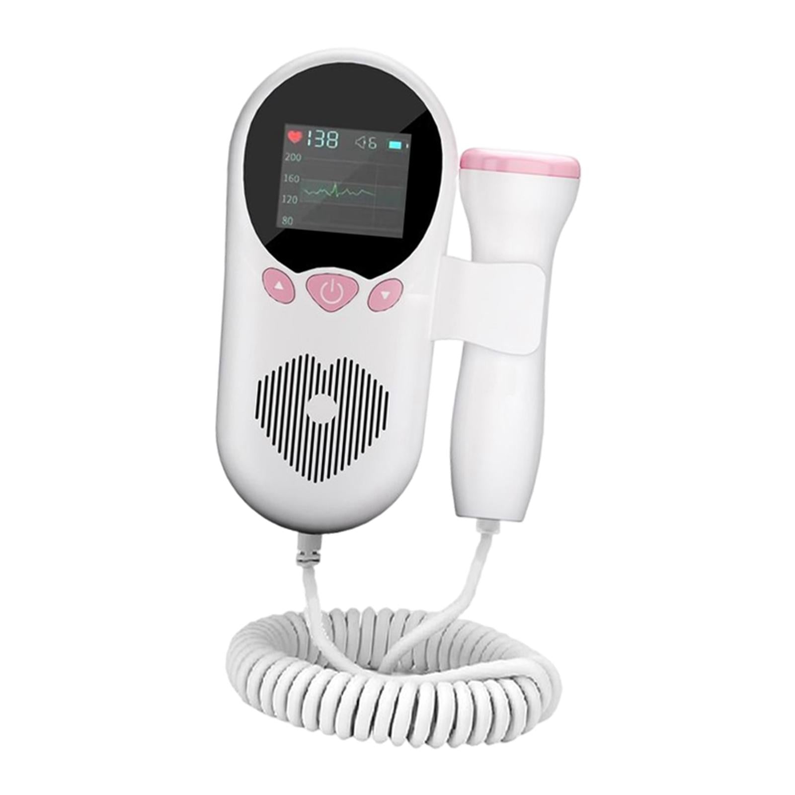 Baby Fetal Heartbeat Monitor Detector for Pregnant Colorful Curve Display