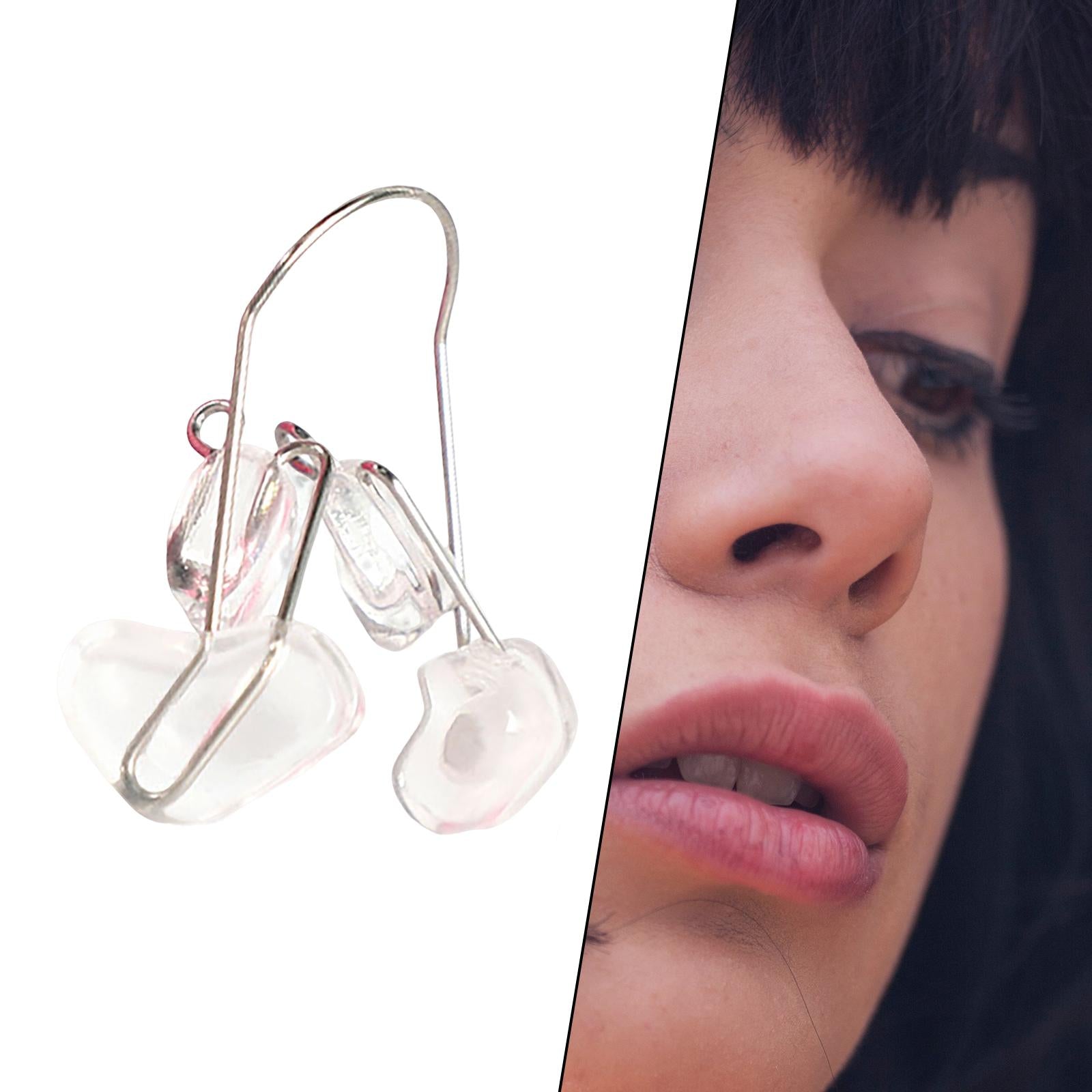 Silicone Nose Up Lifting Shaping Clip Corrector for Wide Flat Noses Adults