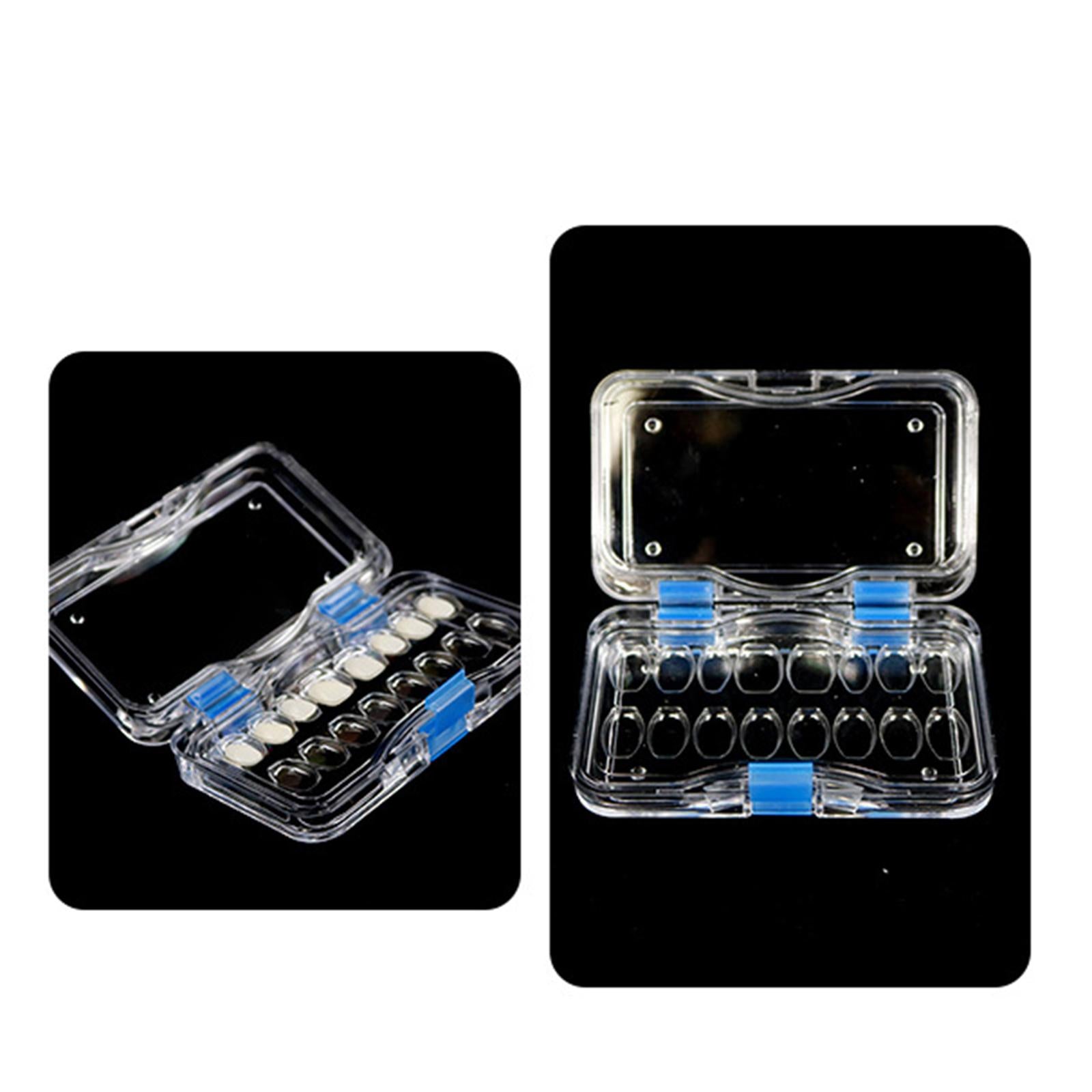 Dental Tooth Box with Film Transparent Dental Supply Portable with Hole