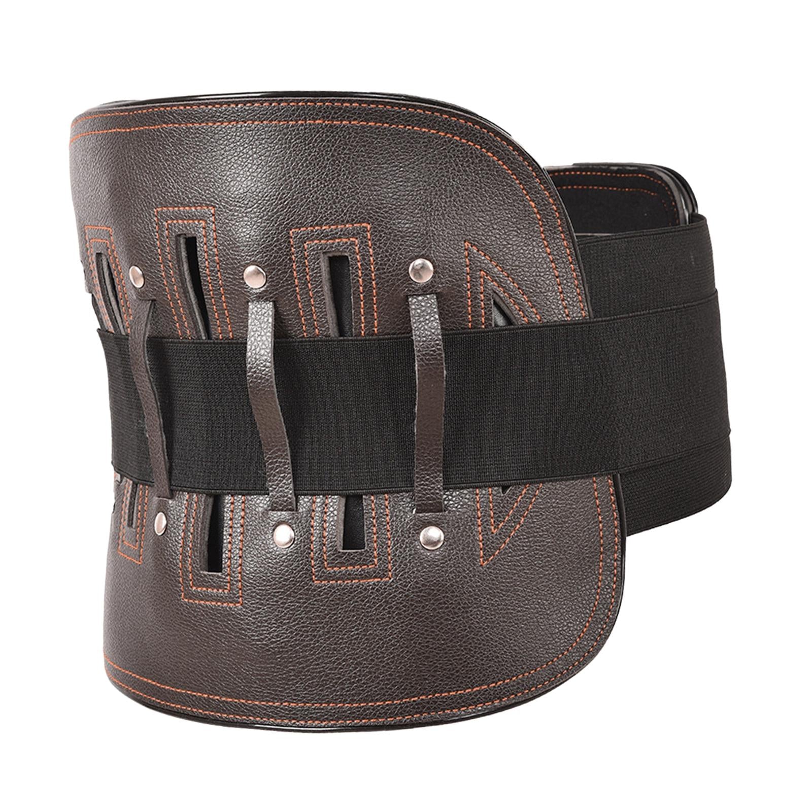 Back Support Belt Lumbar Belt Brace Waist Protector for Scoliosis Women Men L