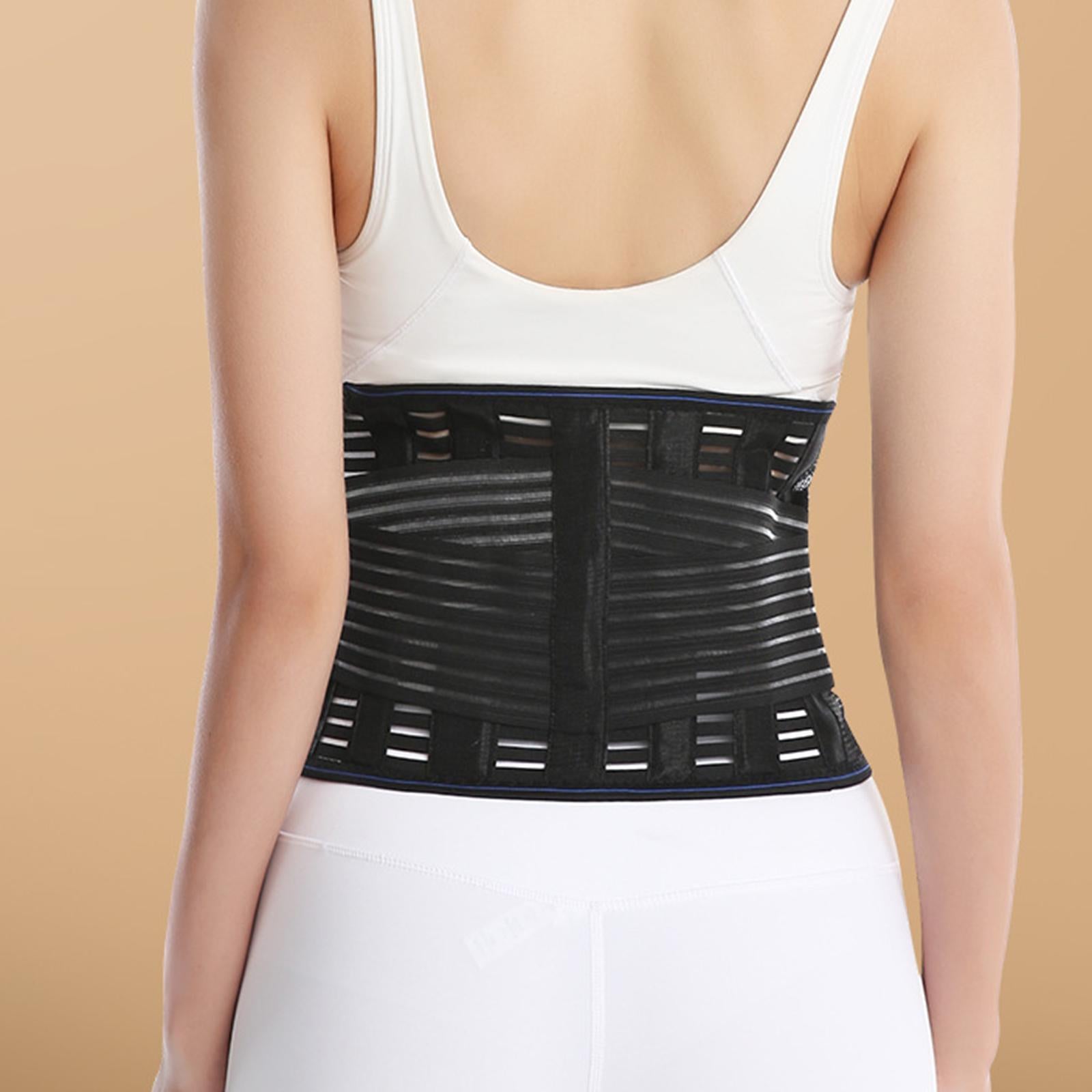 Back Support Belt Lumbar Support Adjustable for Scoliosis Men and Ladies XXL