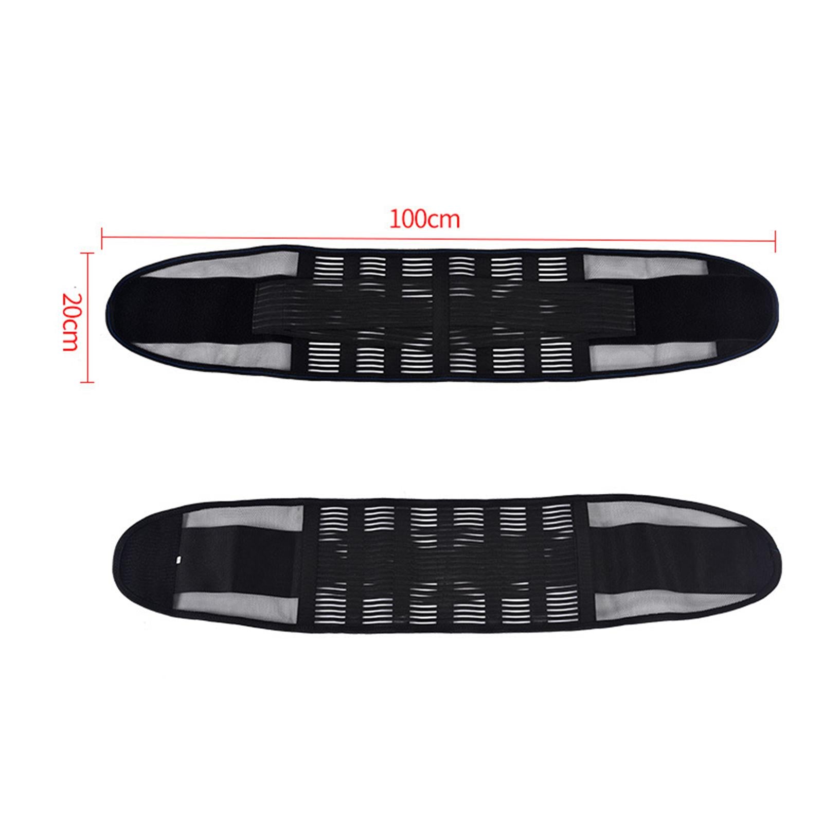 Back Support Belt Lumbar Support Adjustable for Scoliosis Men and Ladies XXL