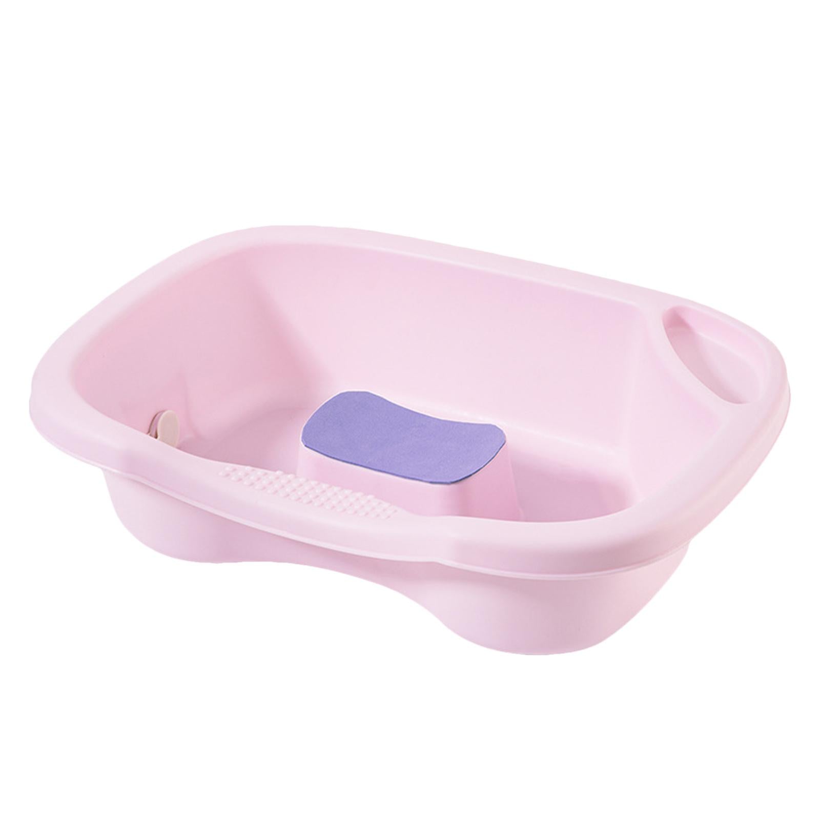 Portable Hair Washing Basin with Tube for Hair Washing Hairdresser Pregnant Pink