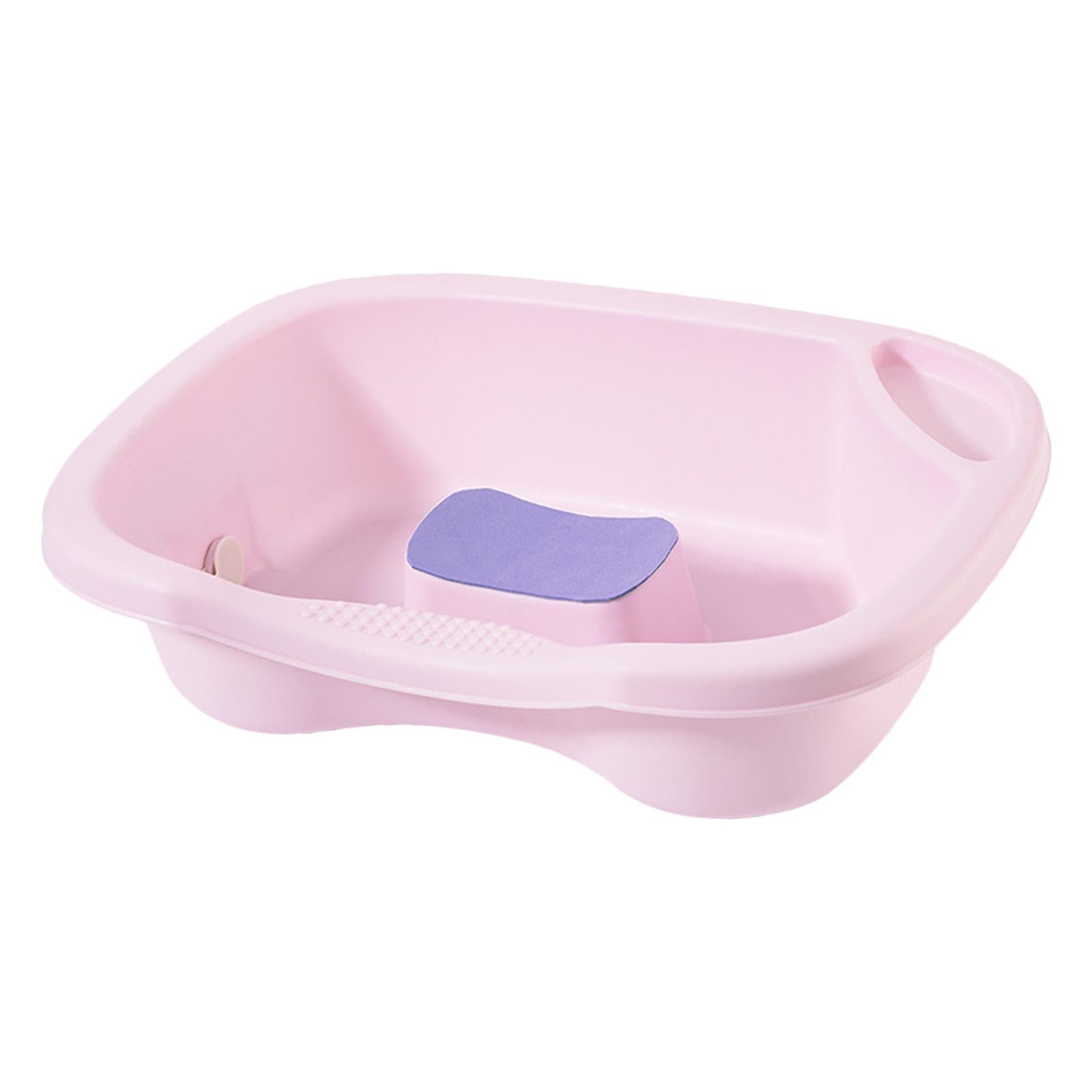 Portable Hair Washing Basin with Tube for Hair Washing Hairdresser Pregnant Pink