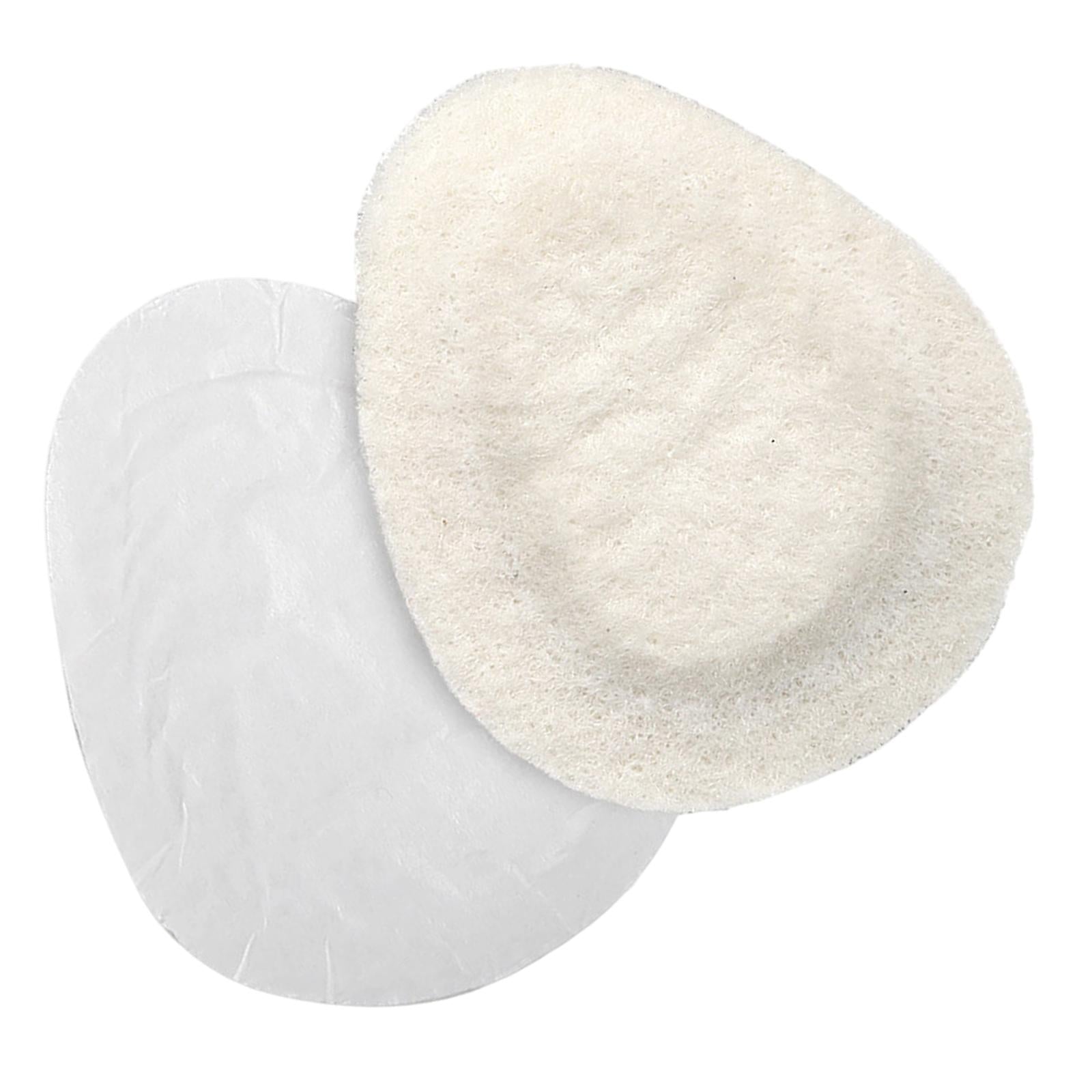 2Pcs Soft Metatarsal Felt Pads 1/4 Thick Sole Support Reduce Pressure White"