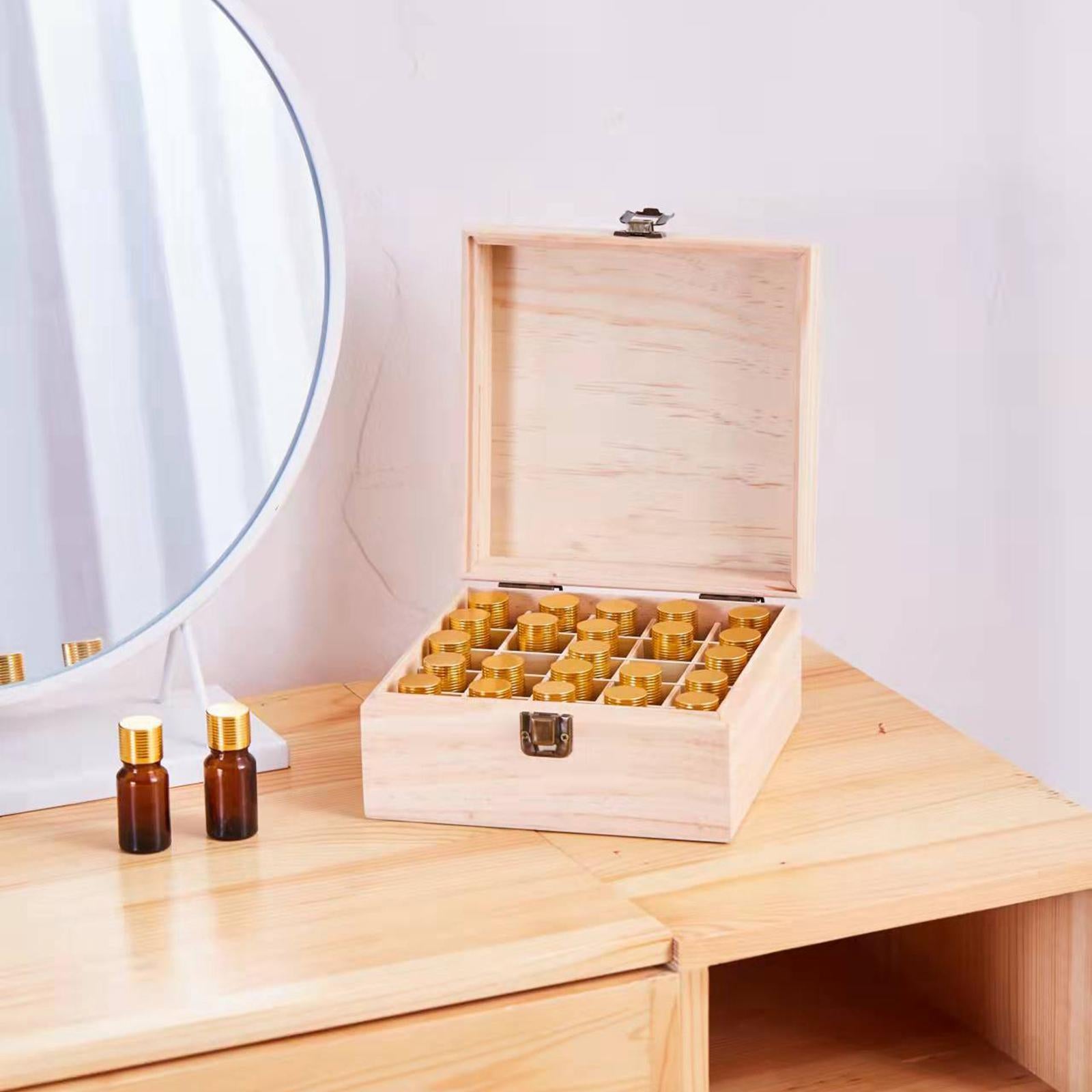 Essential Oil Bottle Storage Box Organizer Aromatherapy for 5 10 & 15 ml