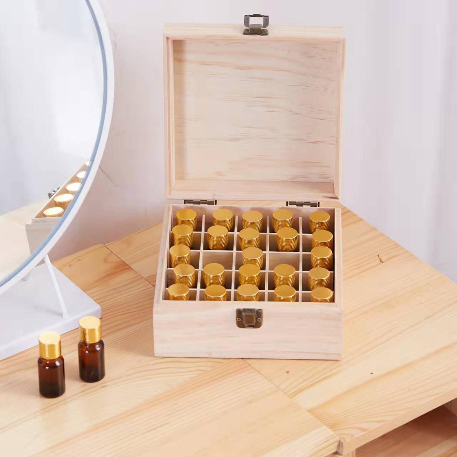 Essential Oil Bottle Storage Box Organizer Aromatherapy for 5 10 & 15 ml