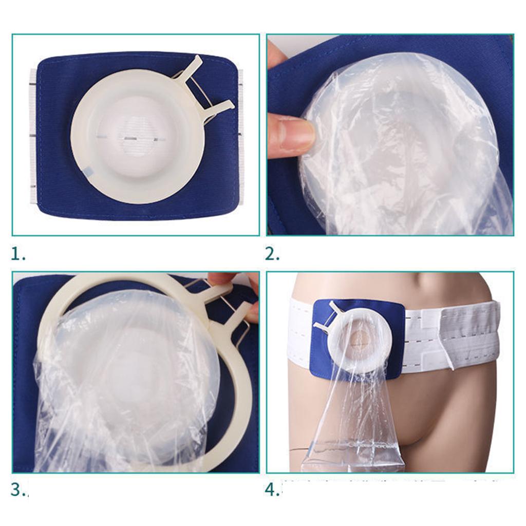 Abdominal Belt Adjustable Colostomy Ileostomy Surgery Soft for Hernia Care