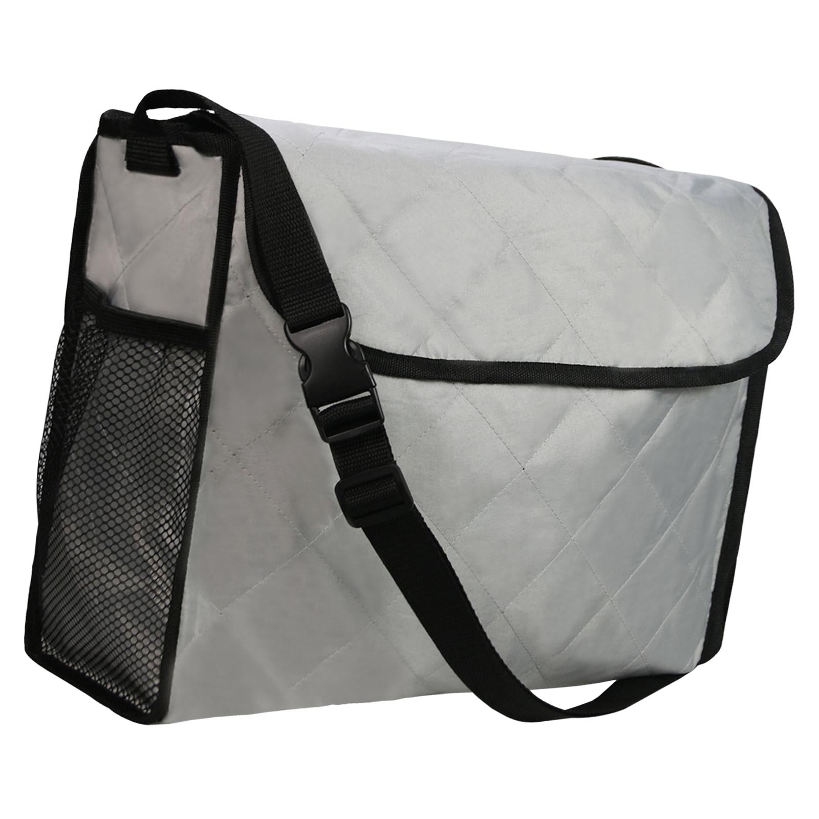 Wheelchair Bag Storage Pouch Tote for Travel Rollator Seniors Grey
