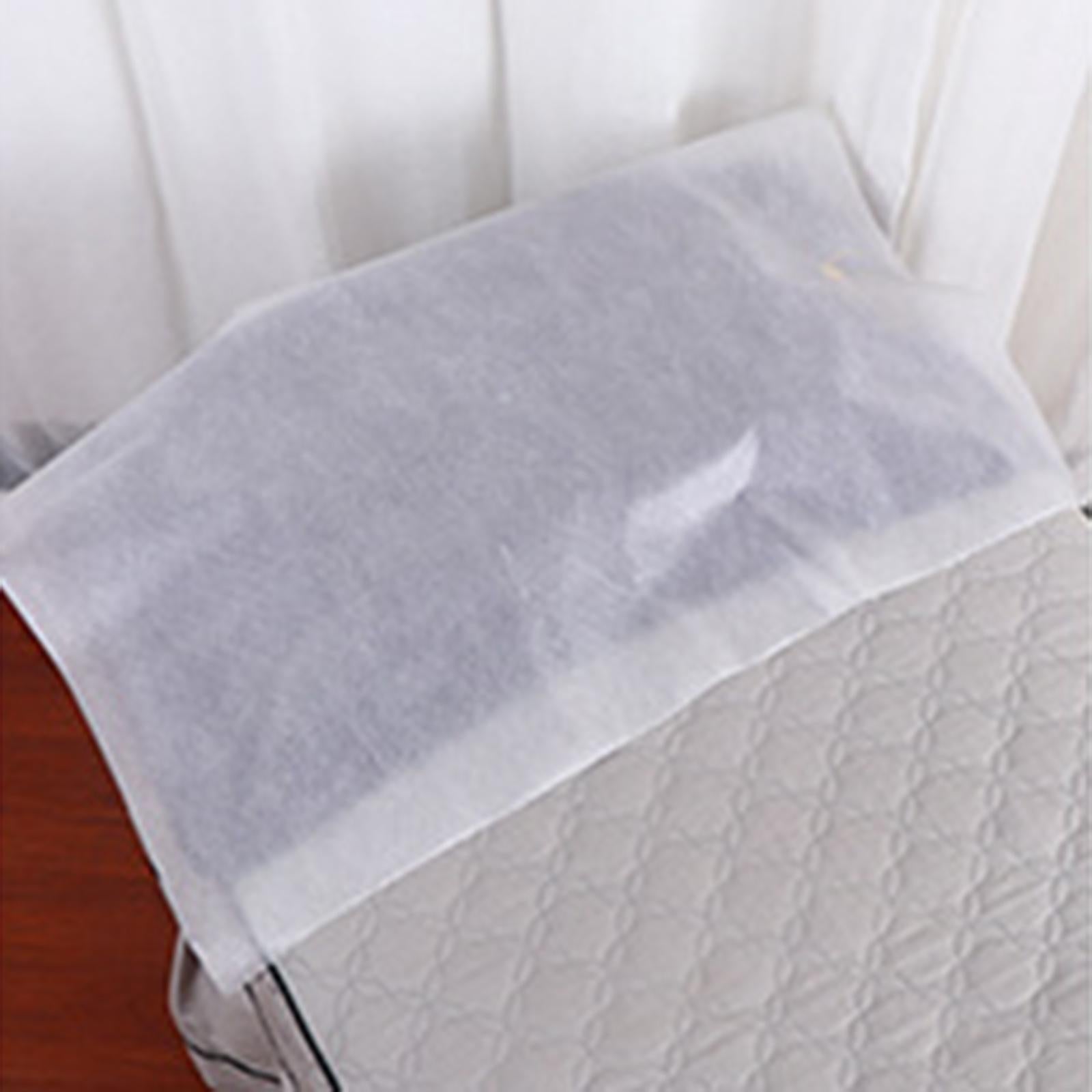 Disposable Bed Sheet Non Woven Fabric Oil Proof for Travel Massage 40x70cm White