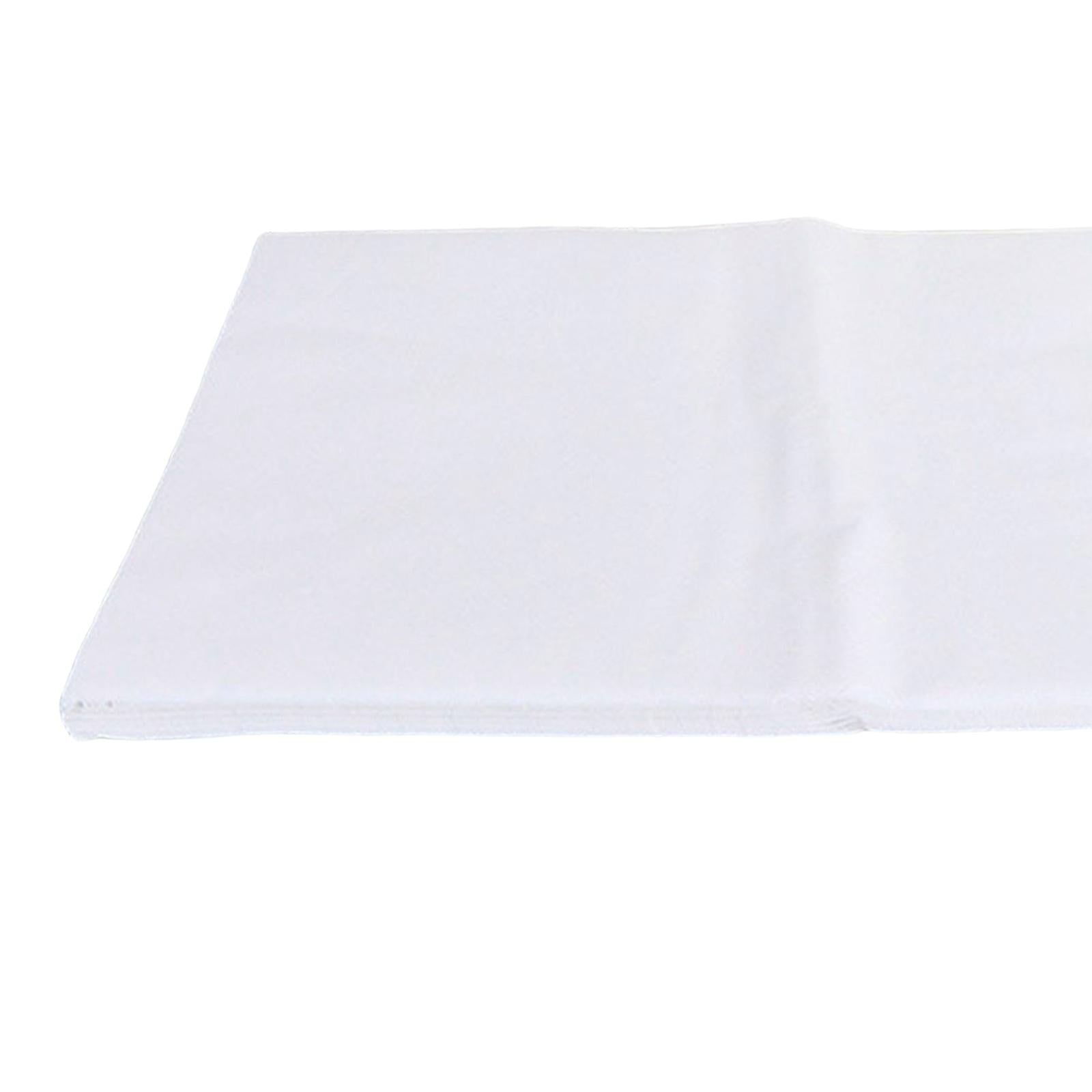 Disposable Bed Sheet Non Woven Fabric Oil Proof for Travel Massage 40x70cm White