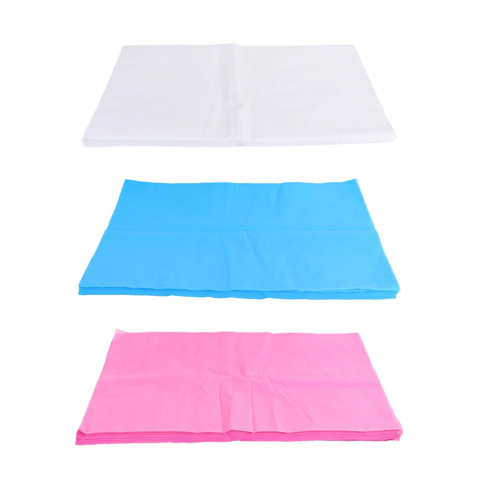 Disposable Bed Sheet Non Woven Fabric Oil Proof for Travel Massage 40x70cm White