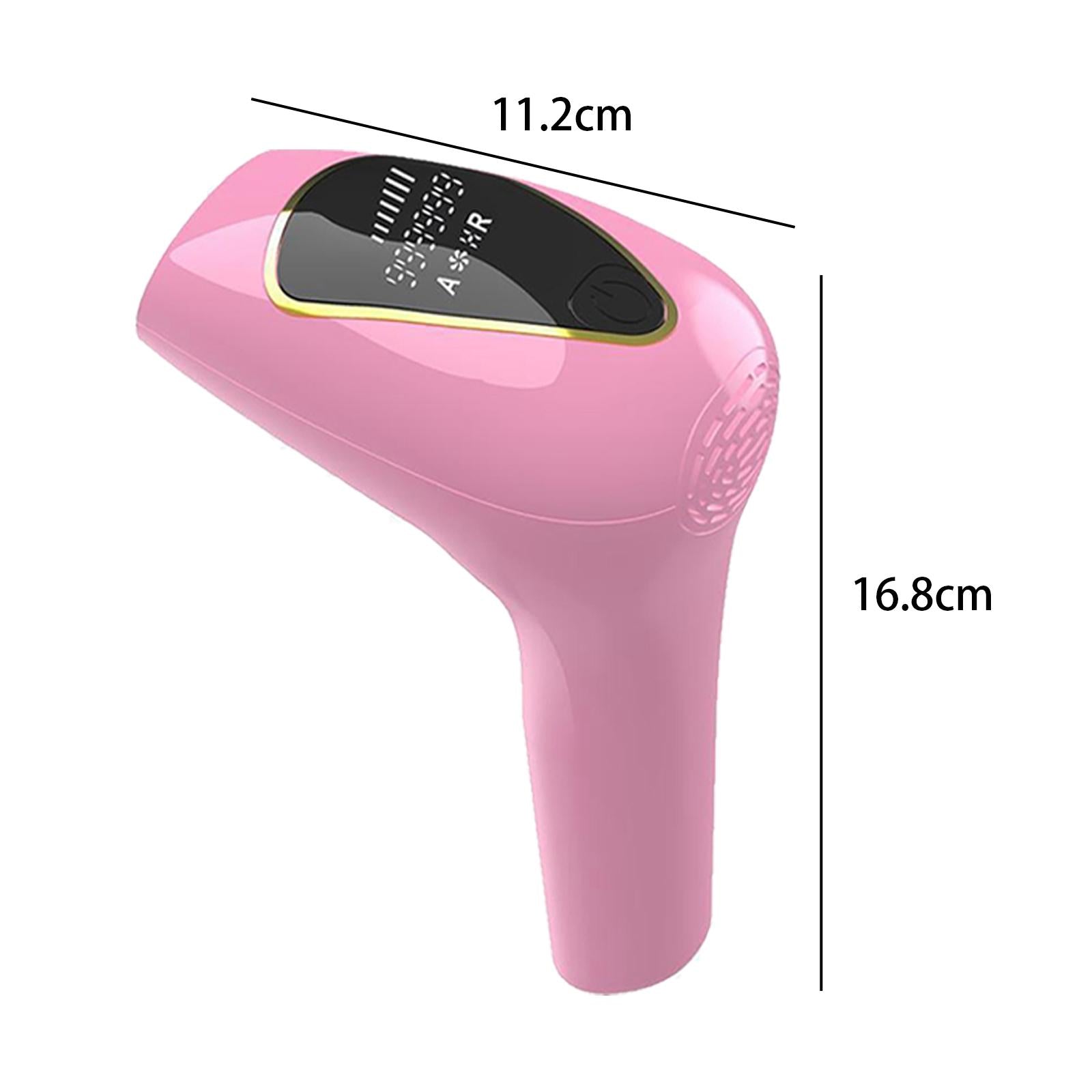 Permanent Painless Hair Removal Epilator Easy to Use for Leg Women Men Pink