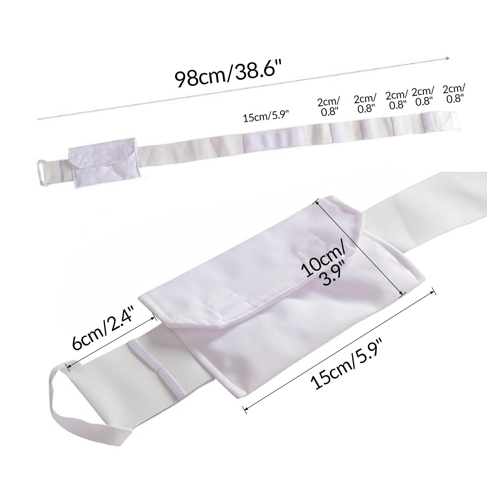 Peritoneal Dialysis Belt Protective Accessories Stretchy PD Band for Adults