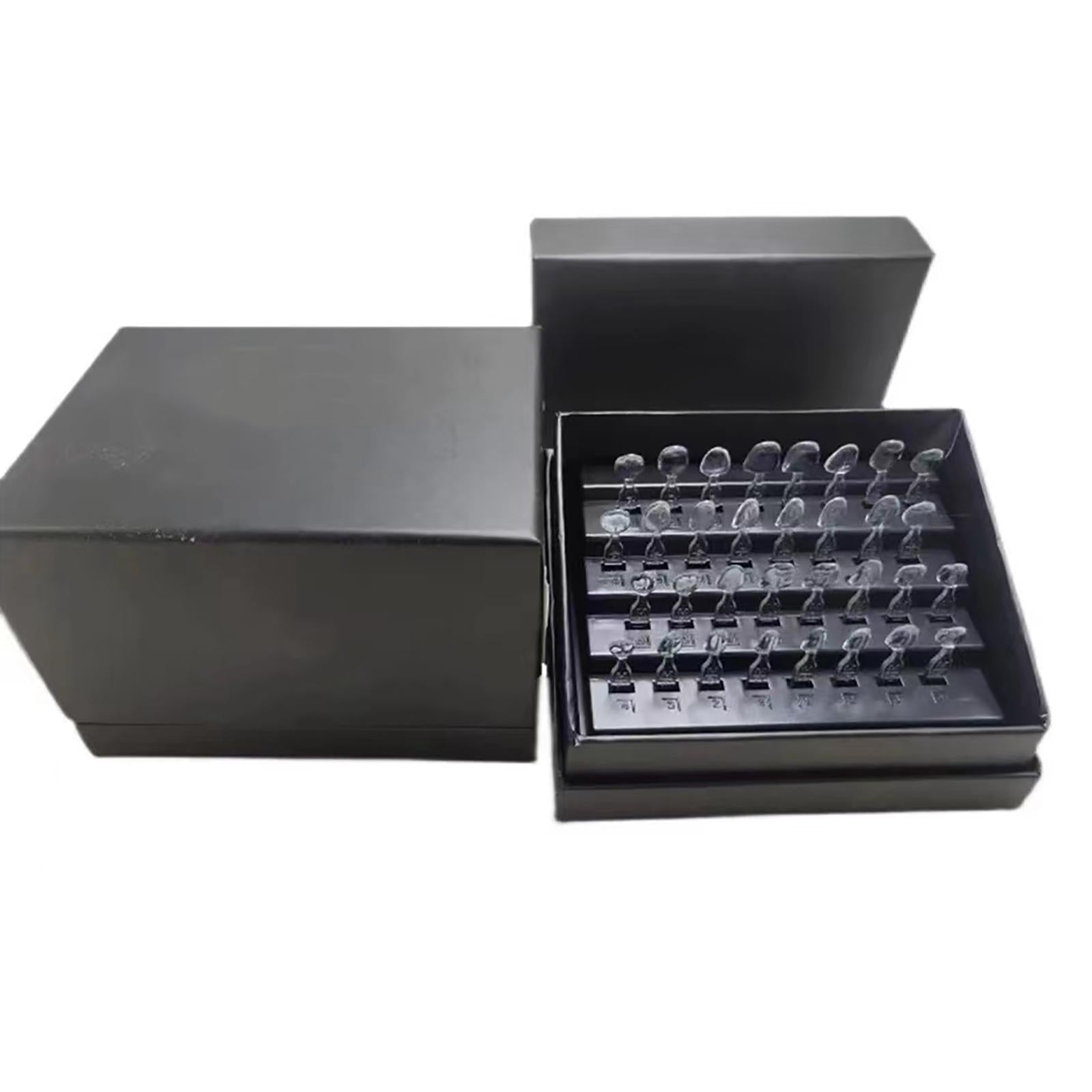 32Pcs Composite Resin Dental Veneers Mould Dentist Tools Aesthetic Mould