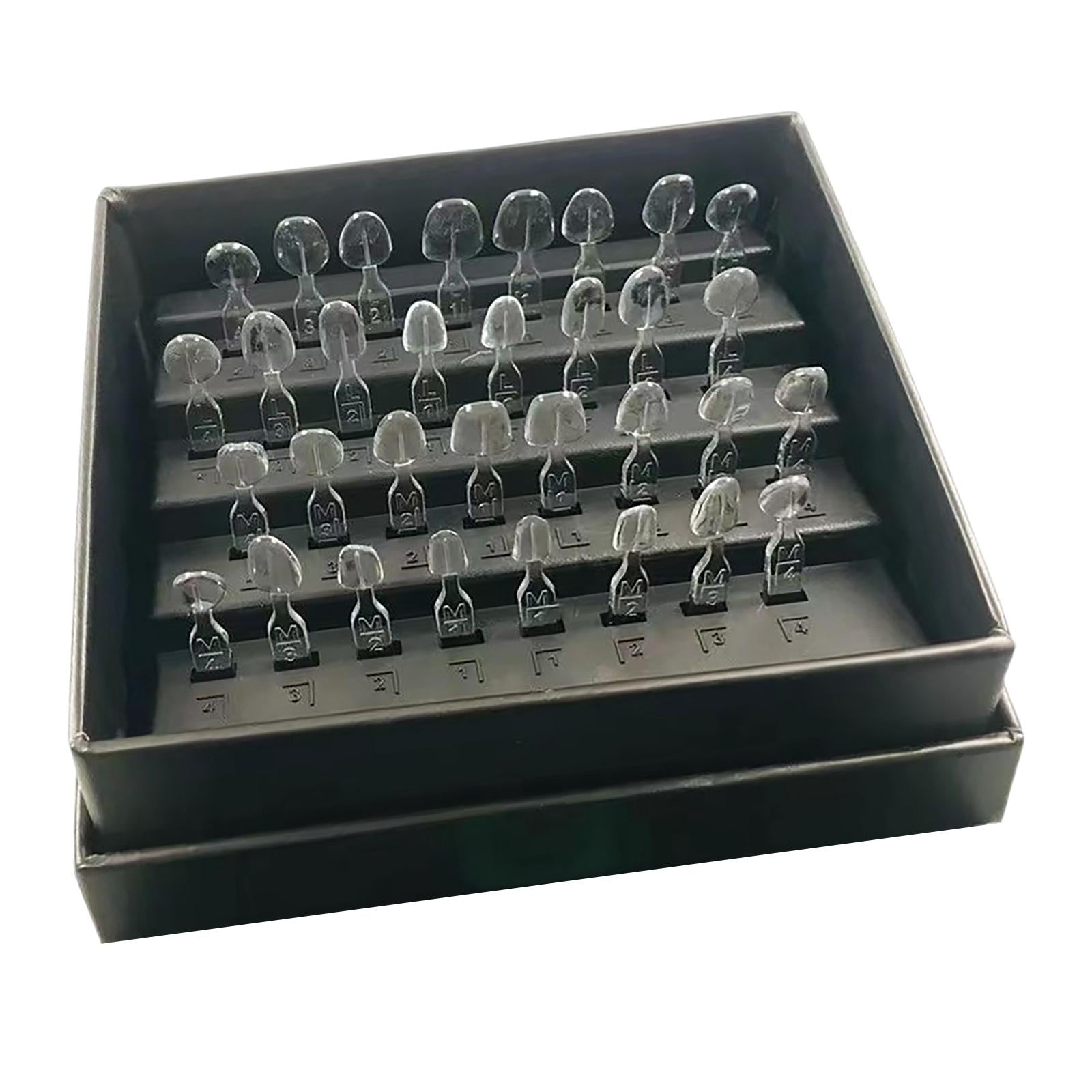 32Pcs Composite Resin Dental Veneers Mould Dentist Tools Aesthetic Mould