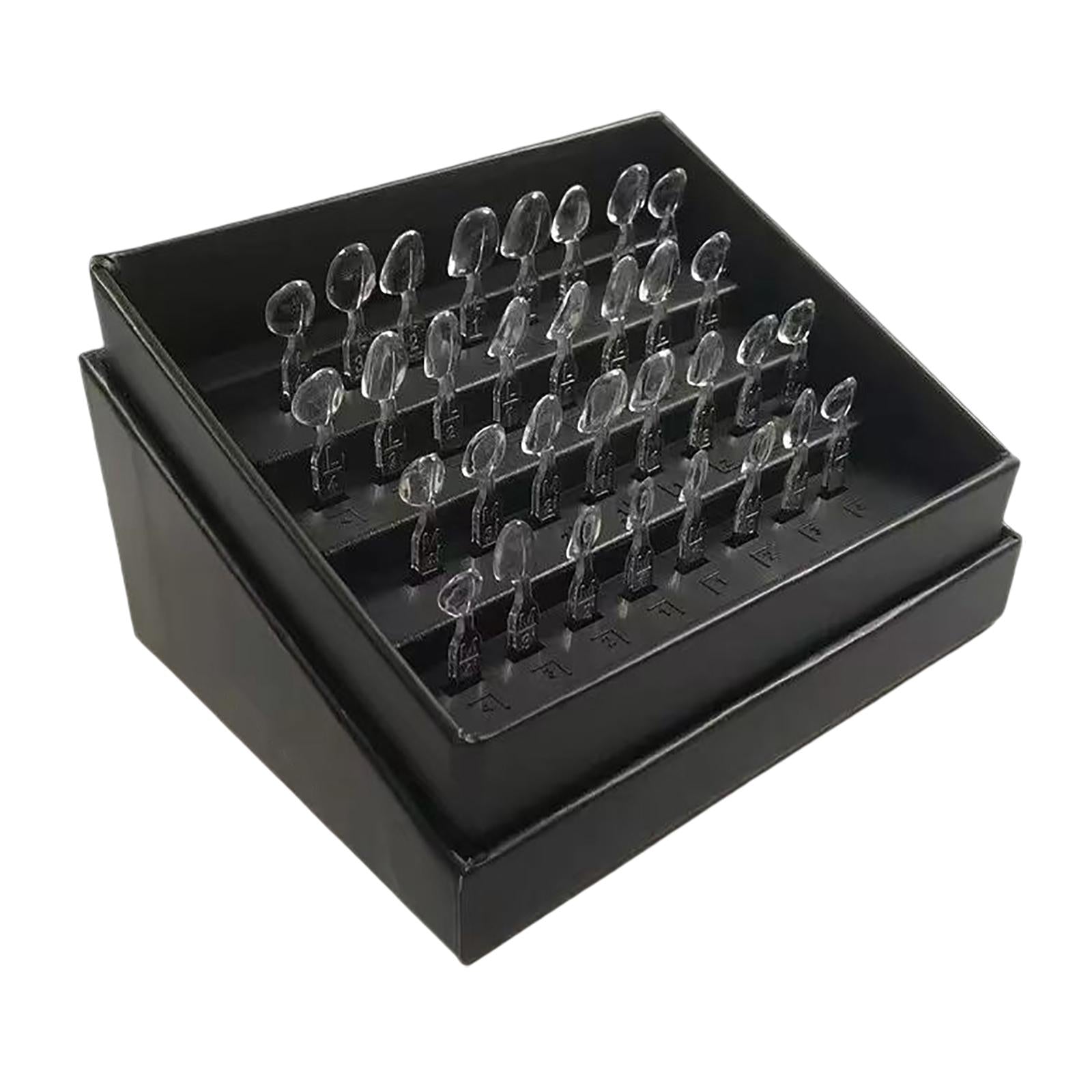 32Pcs Composite Resin Dental Veneers Mould Dentist Tools Aesthetic Mould