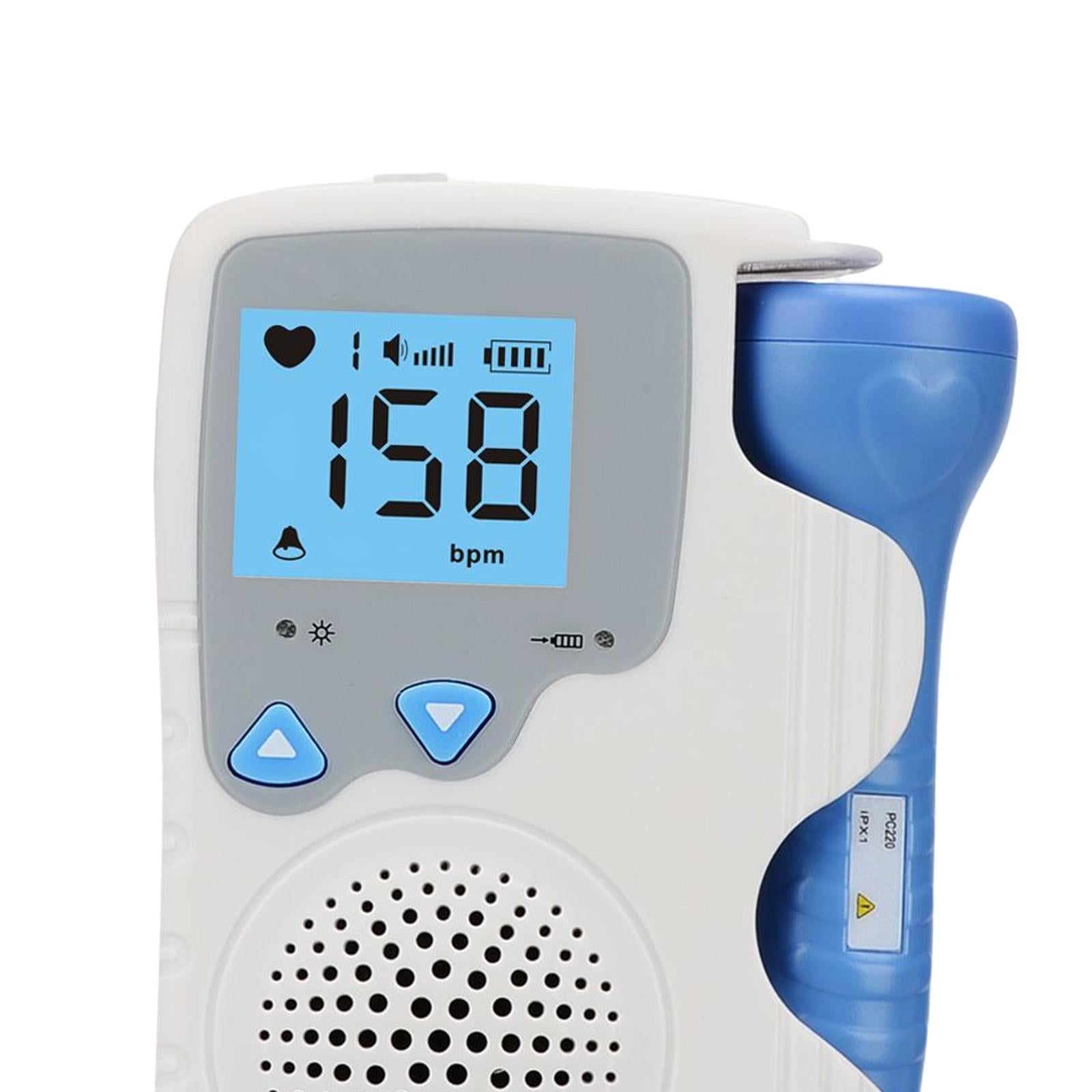 Baby Fetal Heartbeat Monitor Detector for Pregnant Display