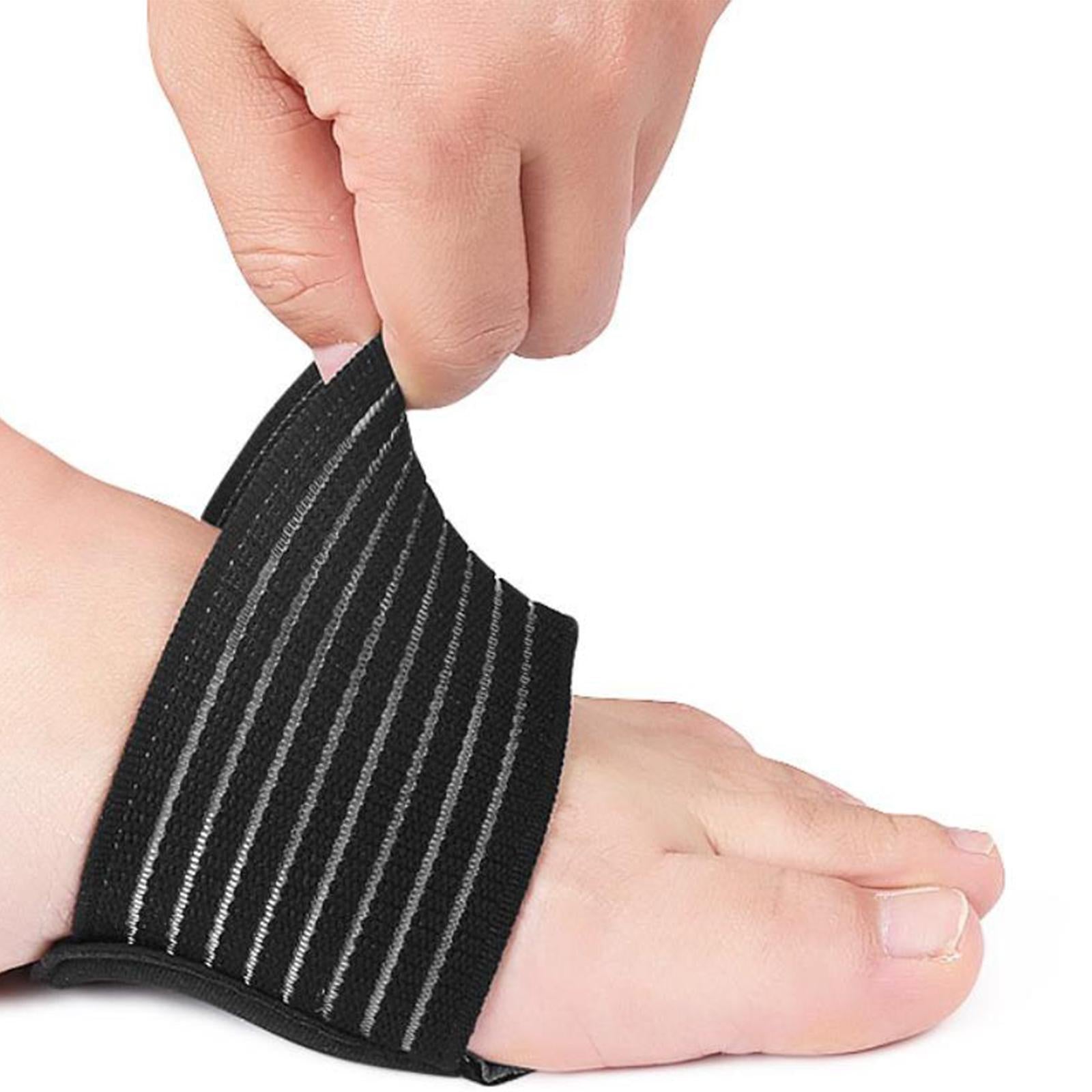 2 Pieces Arch Support Sleeves Brace Foot Care for Flat Feet Men Women