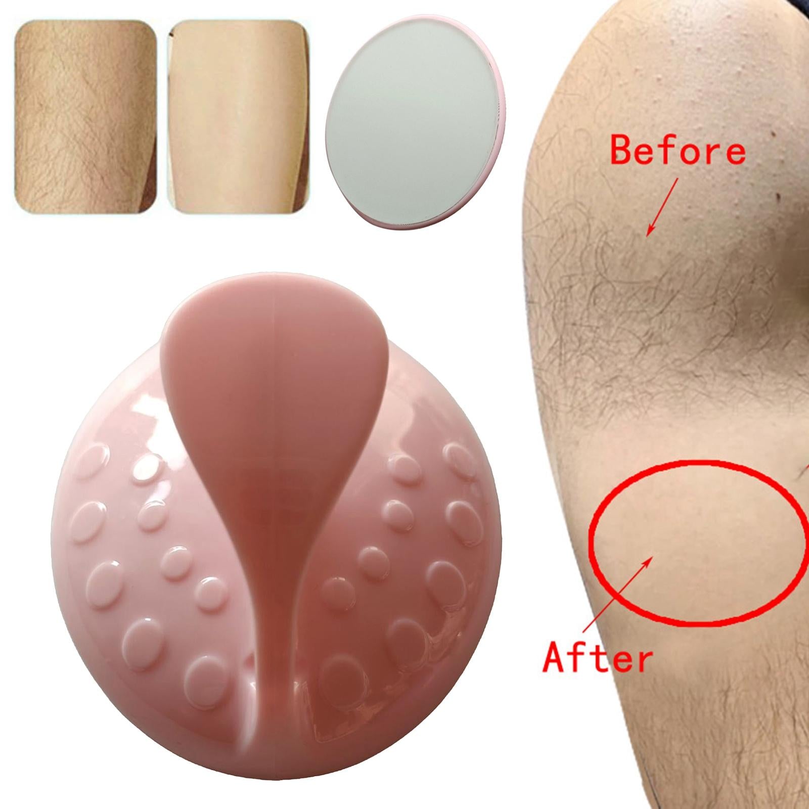 Painless Physical Hair Removal Epilator Exfoliation for Leg Arms Back Blue