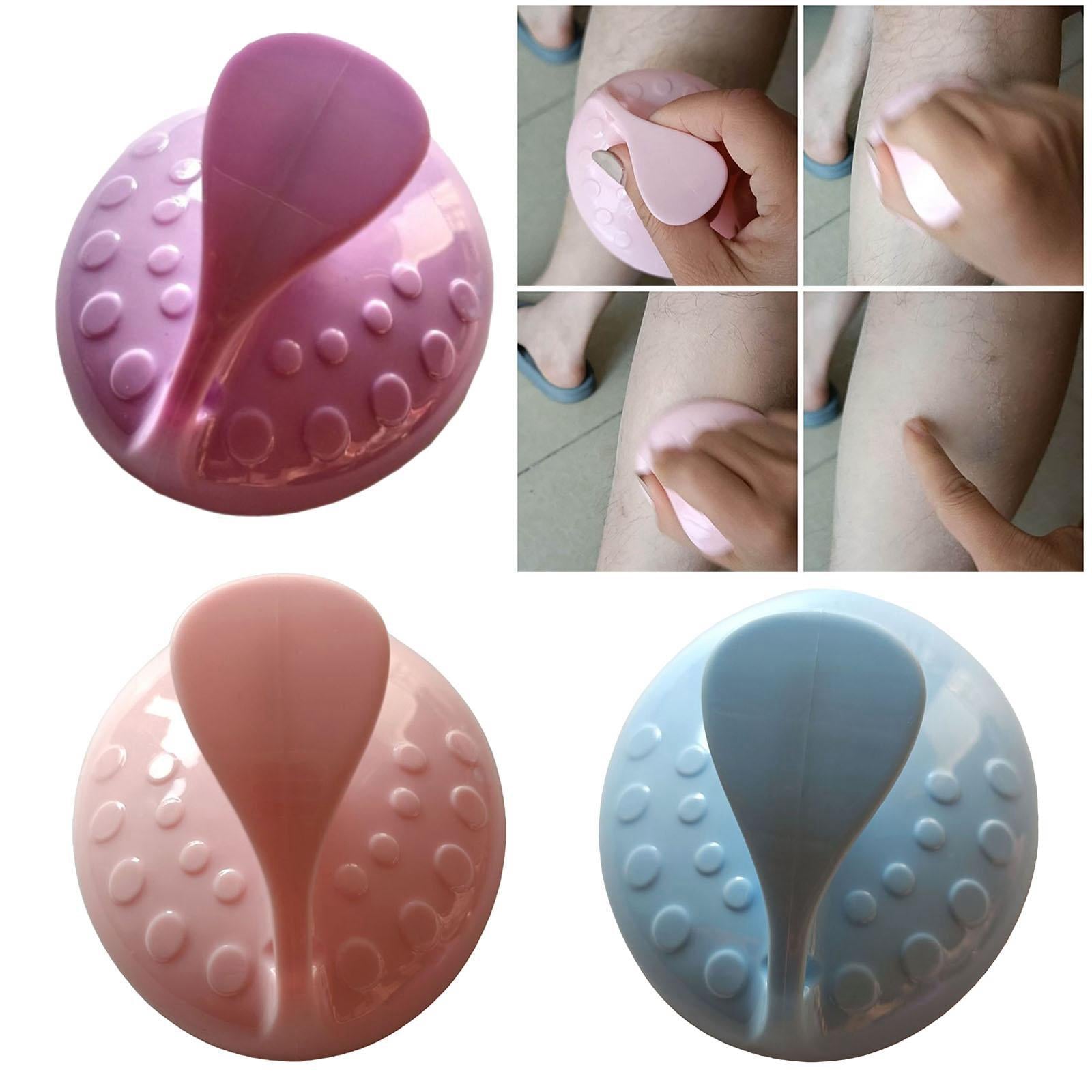 Painless Physical Hair Removal Epilator Exfoliation for Leg Arms Back Blue