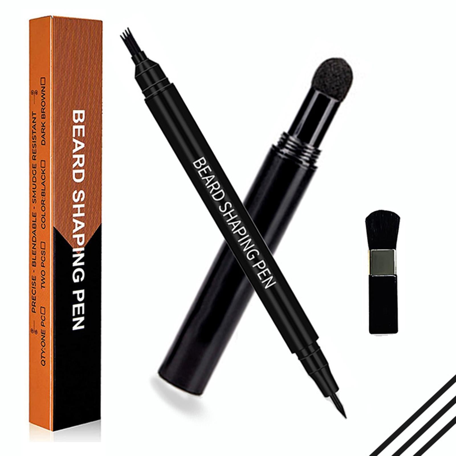 Beard Pencil Filler Creates Natural Looking Barber Pencil Natural Finish Dark Brown