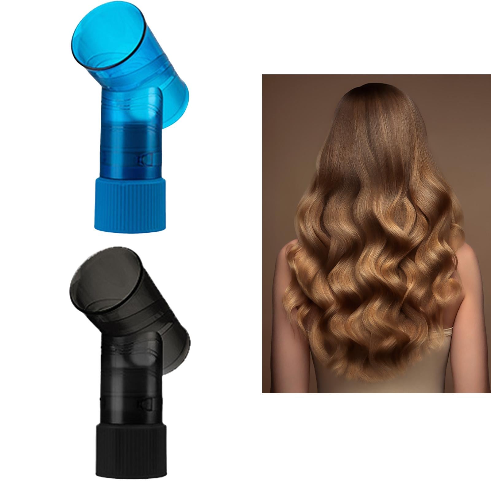 Hair Curl Diffuser Wind Spin Hair Dryer Blower Accessory Universal Blue