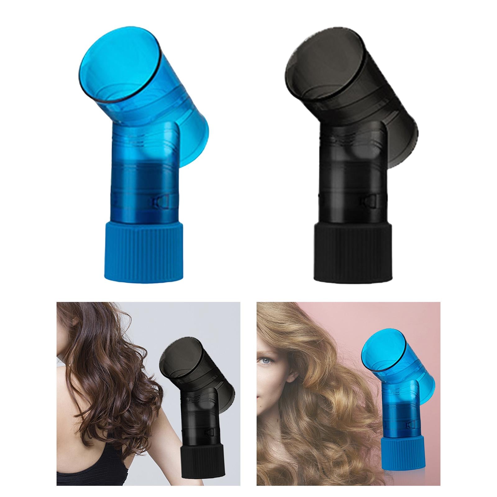 Hair Curl Diffuser Wind Spin Hair Dryer Blower Accessory Universal Blue