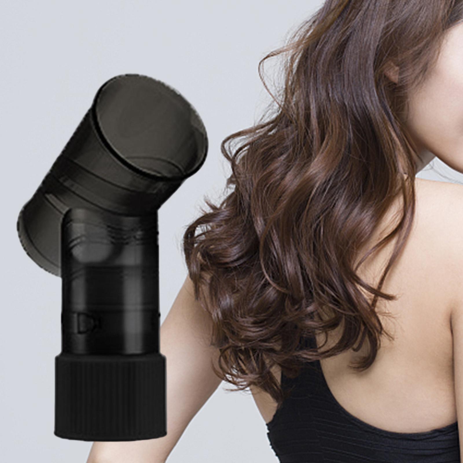 Hair Curl Diffuser Wind Spin Hair Dryer Blower Accessory Universal Black