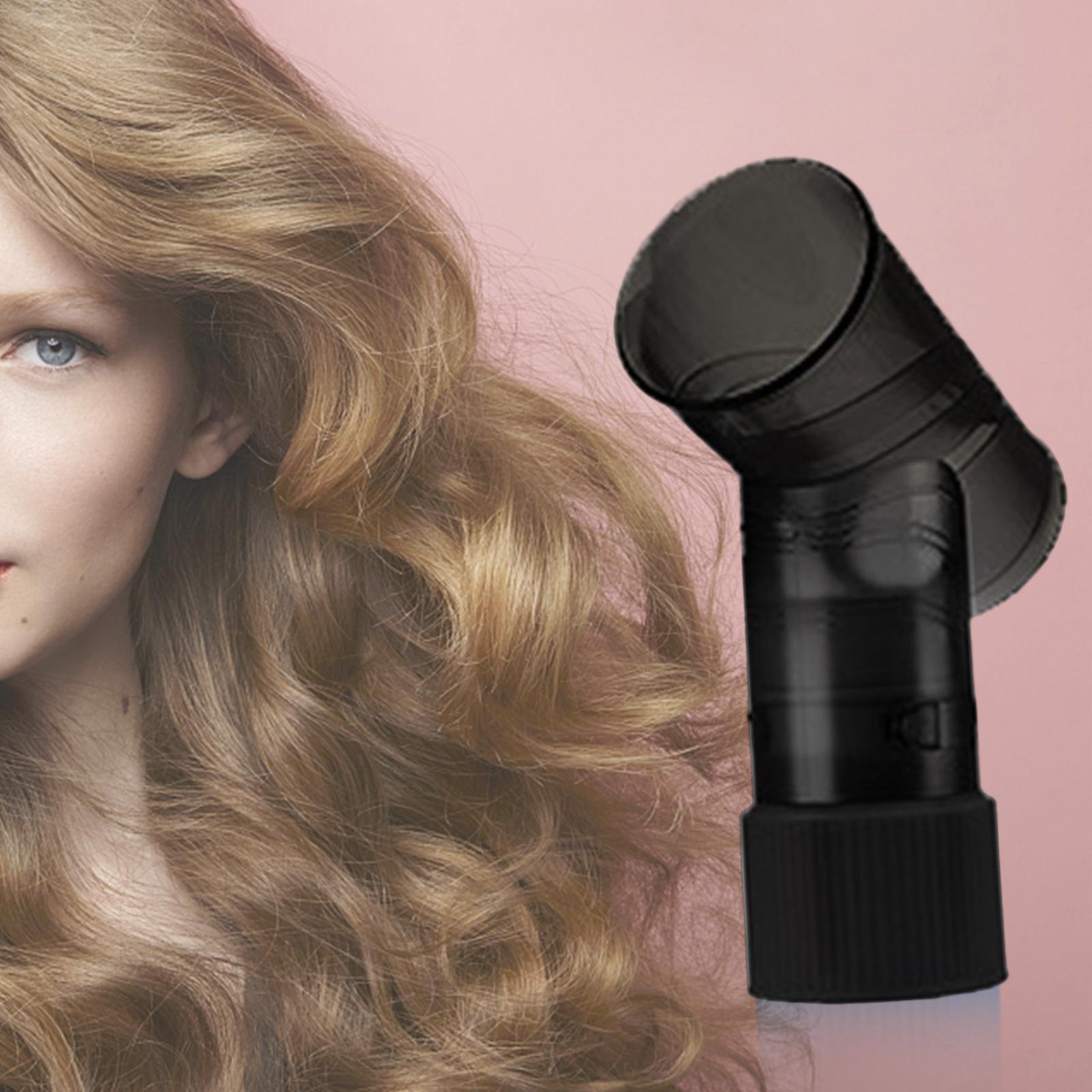 Hair Curl Diffuser Wind Spin Hair Dryer Blower Accessory Universal Black