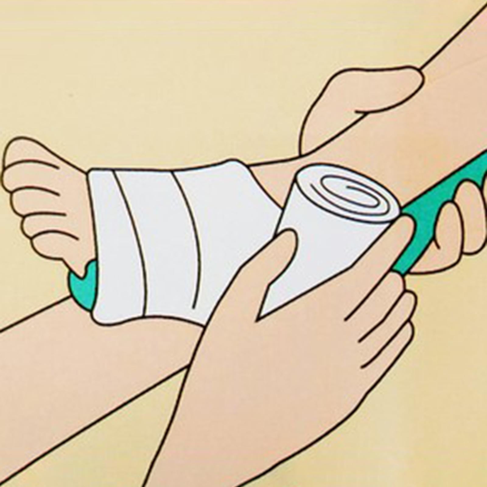 Aluminum Splint Universal First Aid Splint for Leg Protection Kit 11x92cm