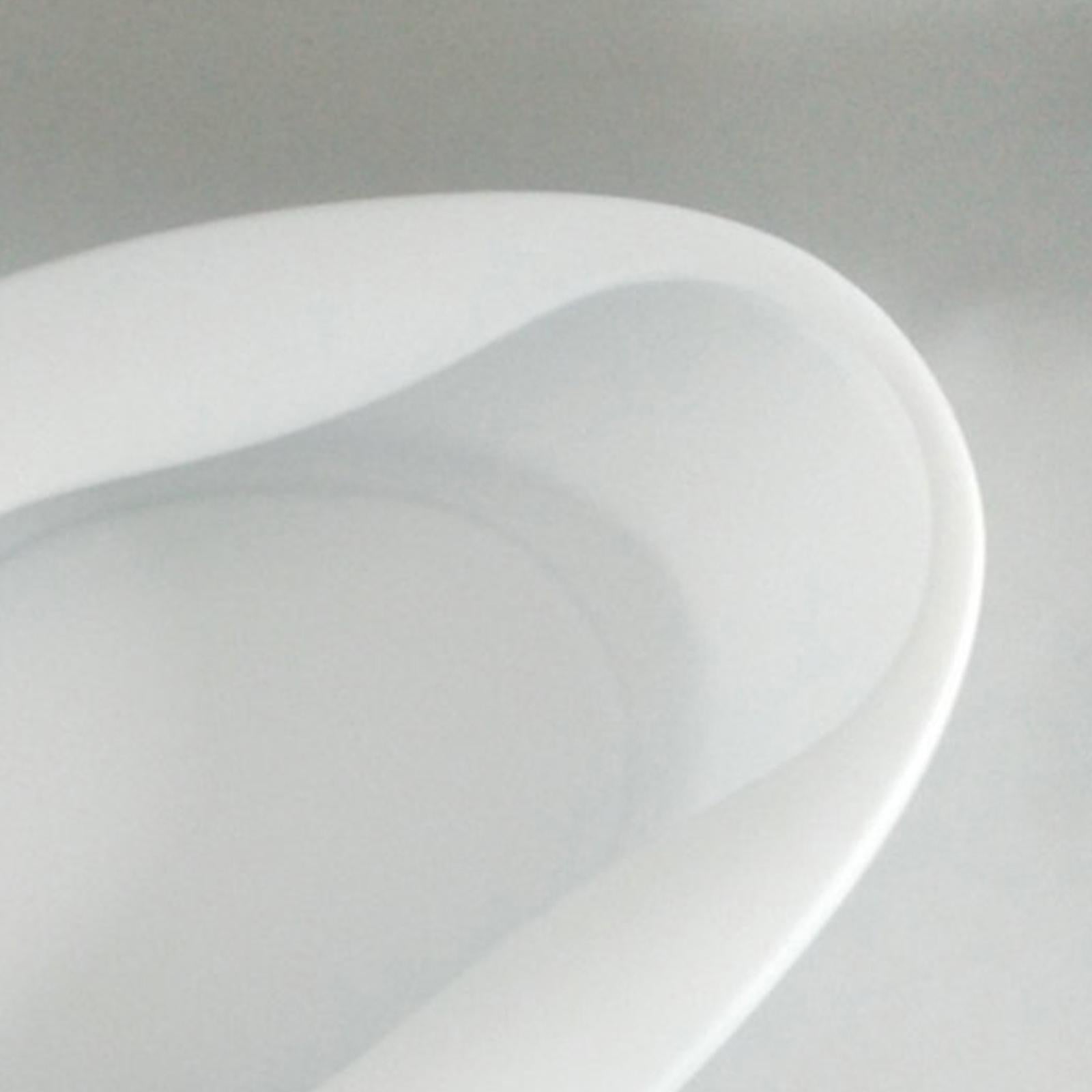 Bedpan Stable Easy Use Durable Reusable Plastic for Elderly Female Male White