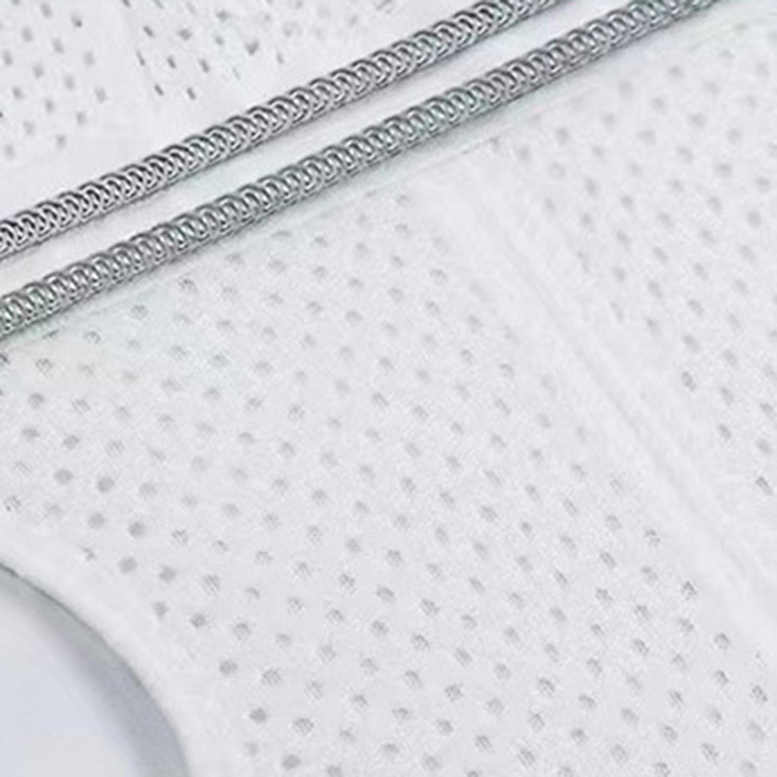 Knee Support Brace Breathable for Meniscal Tear Injuries Recovery White L