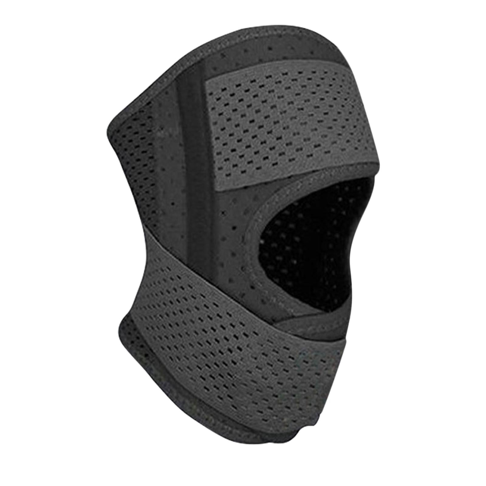 Knee Support Brace Breathable for Meniscal Tear Injuries Recovery Black XL