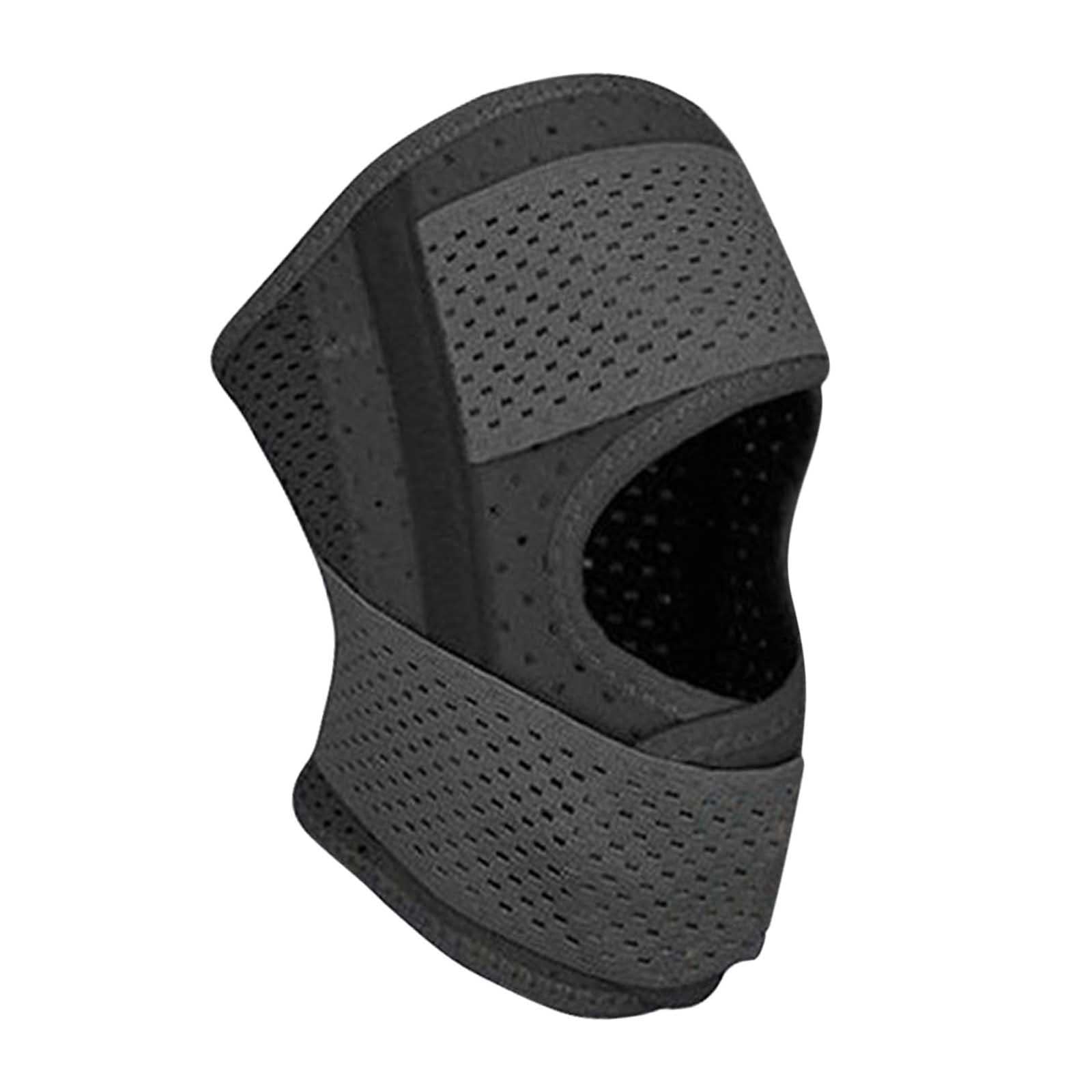Knee Support Brace Breathable for Meniscal Tear Injuries Recovery Black XL