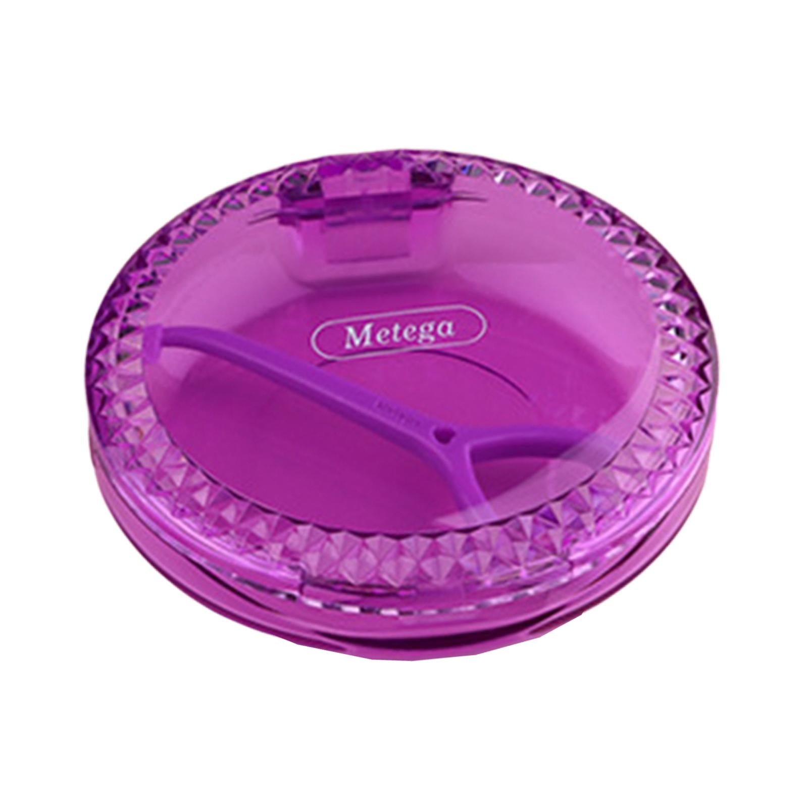 Retainer Case Light Mouth Guard Case Holder for Oral Care Purple