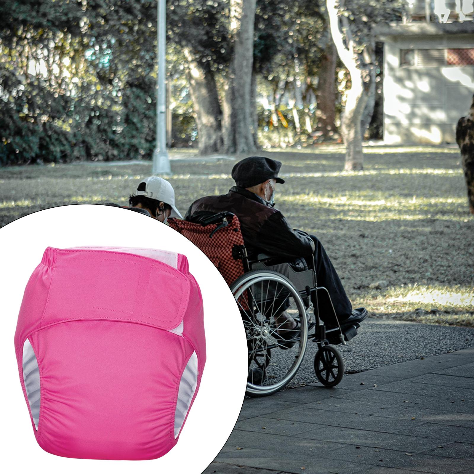 Adult Cloth Diaper Nappy Moisture Absorbing Leak Proof for Incontinence