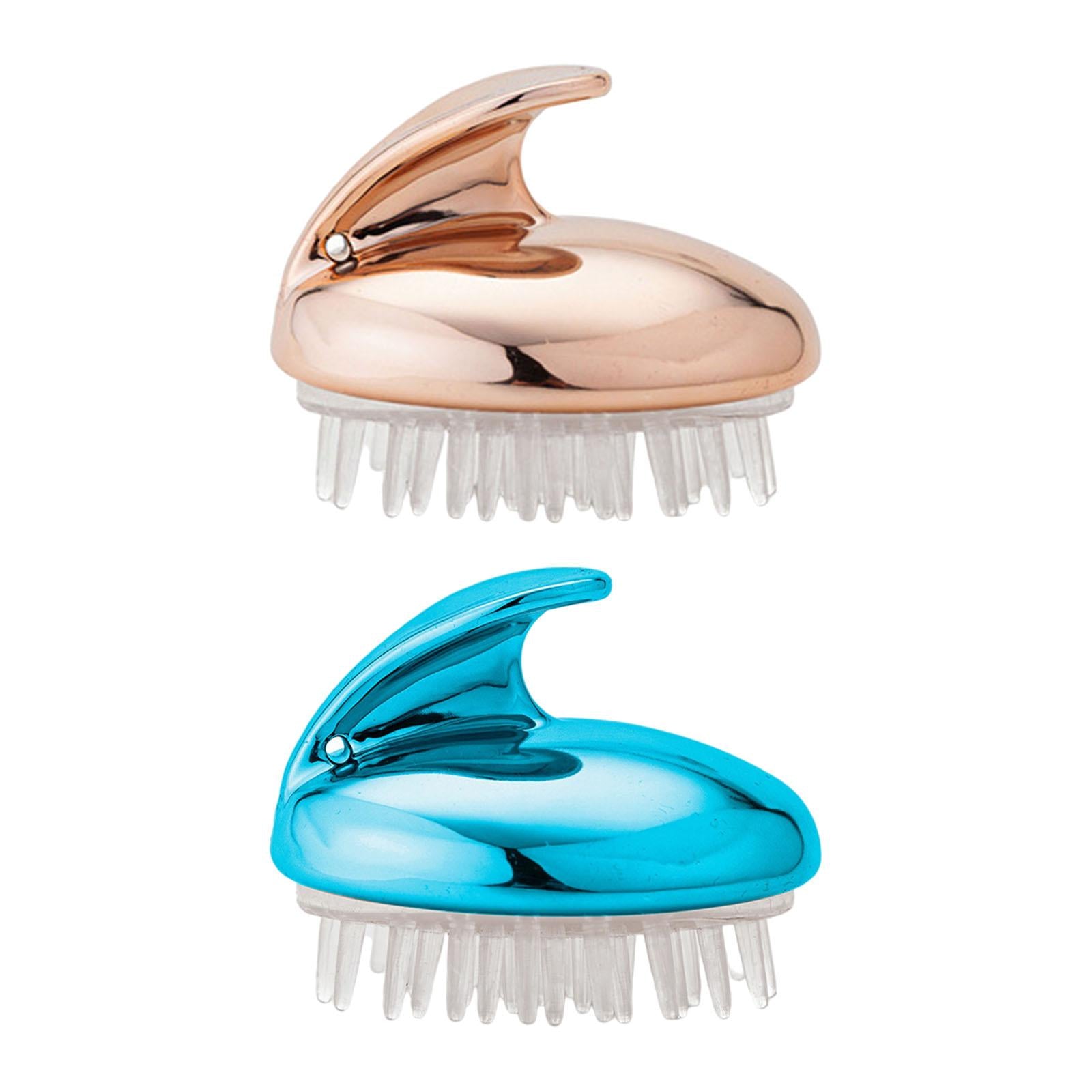 Hair Scalp Massager Shampoo Brush Air Cushion for Itching Relief Rose Gold