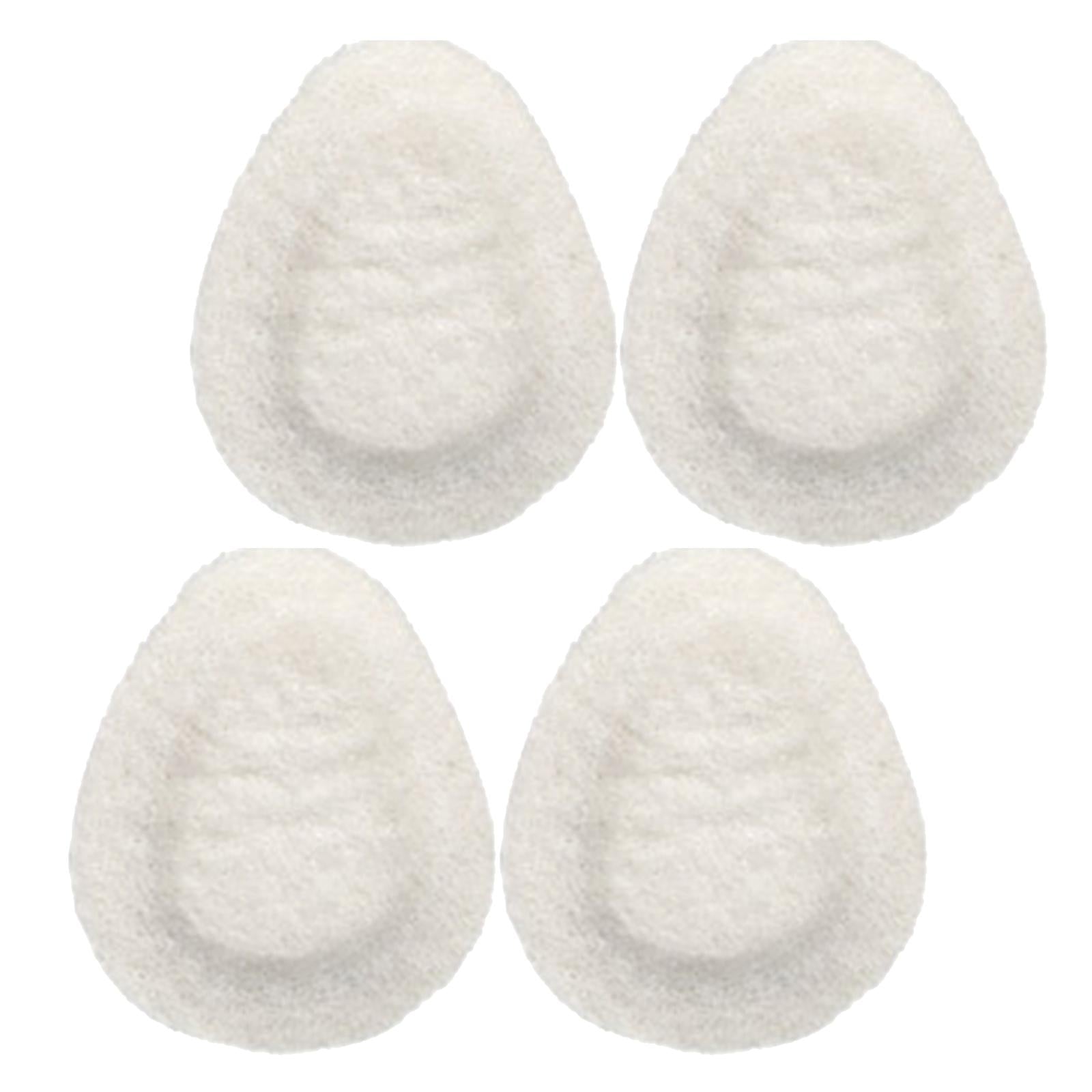 4 Pieces Soft Metatarsal Felt Pads Comfortable White Relieve Foot Pain