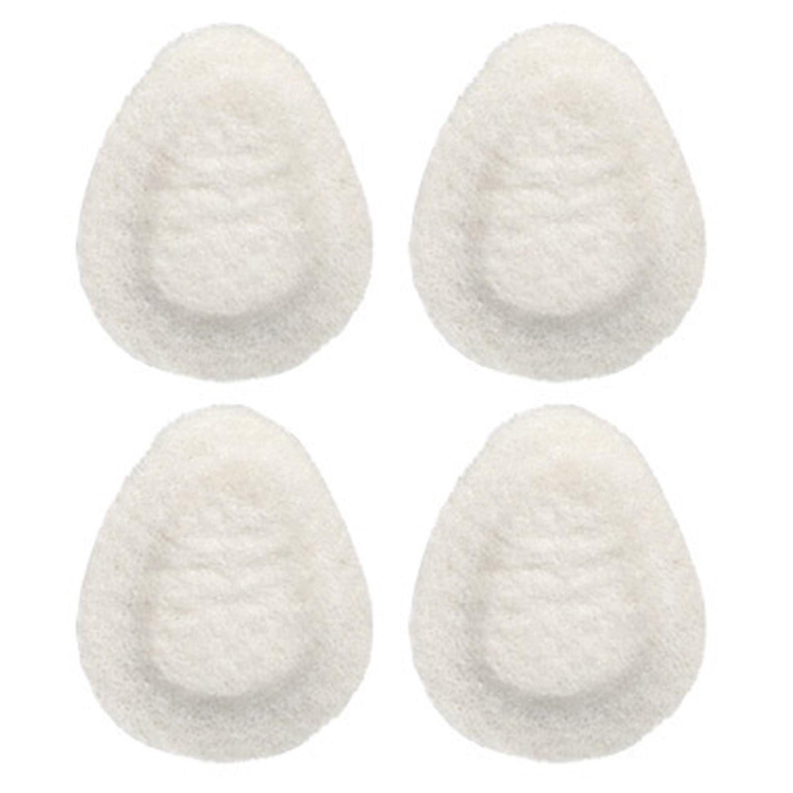4 Pieces Soft Metatarsal Felt Pads Comfortable White Relieve Foot Pain