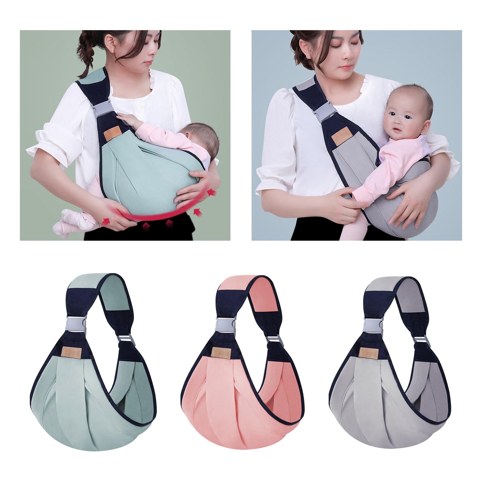 Baby Carrier Infant Carrier Slings Ergonomic up to 20kg for 0-36 Months Baby Green