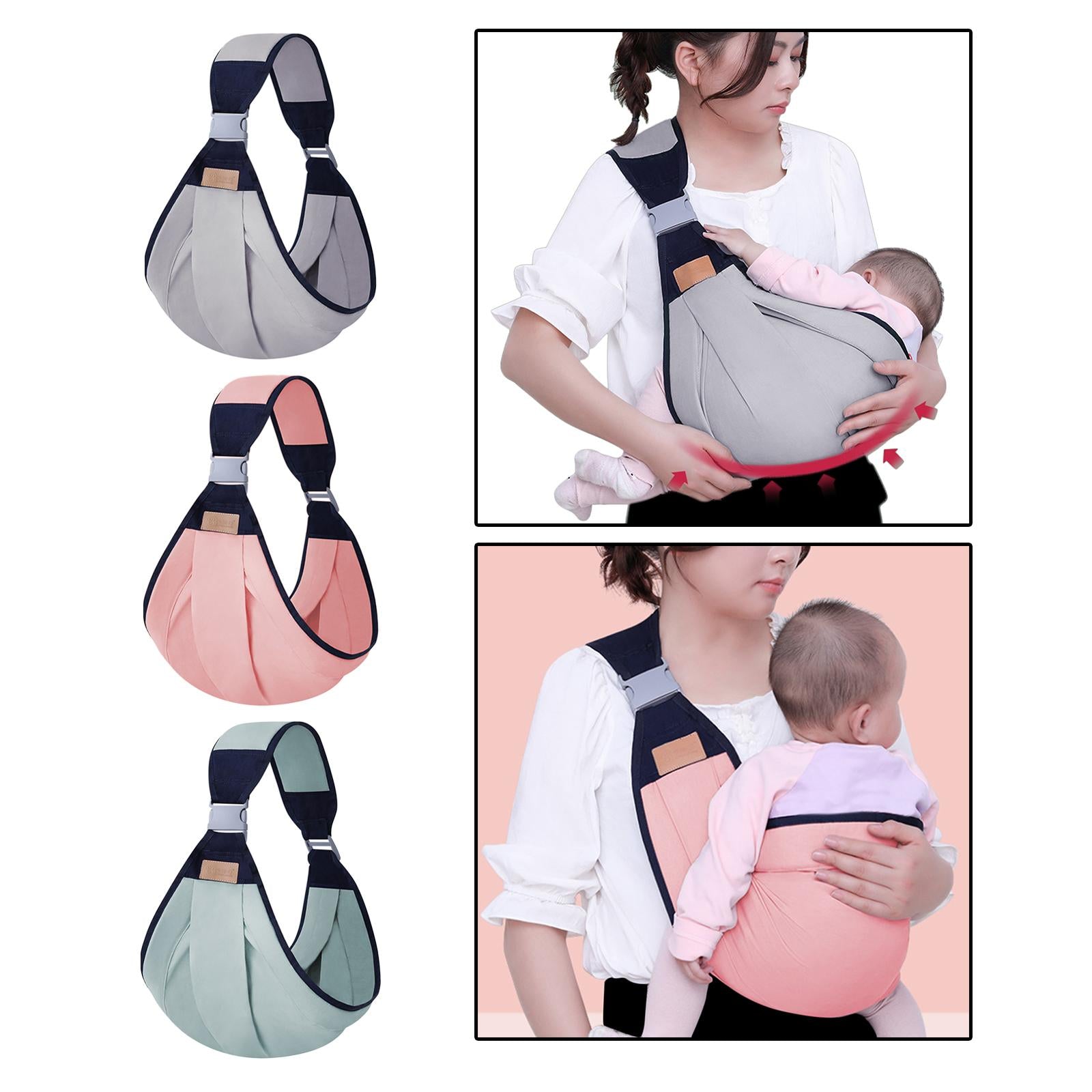 Baby Carrier Infant Carrier Slings Ergonomic up to 20kg for 0-36 Months Baby Green